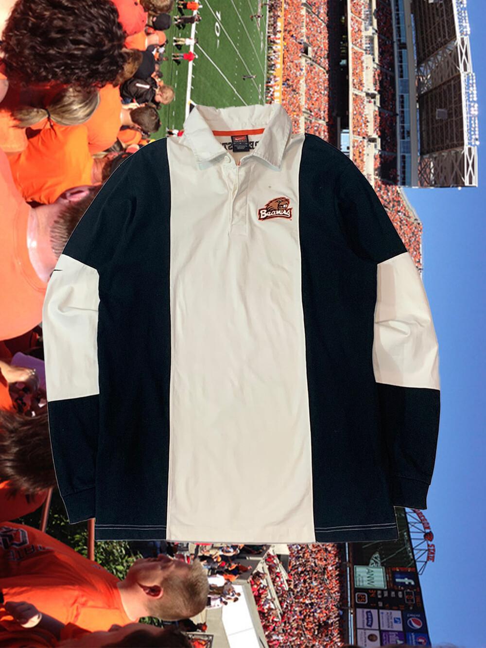 1990-2000s NIKE Rugby Shirt 'OREGON STATE BEAVERS' 5