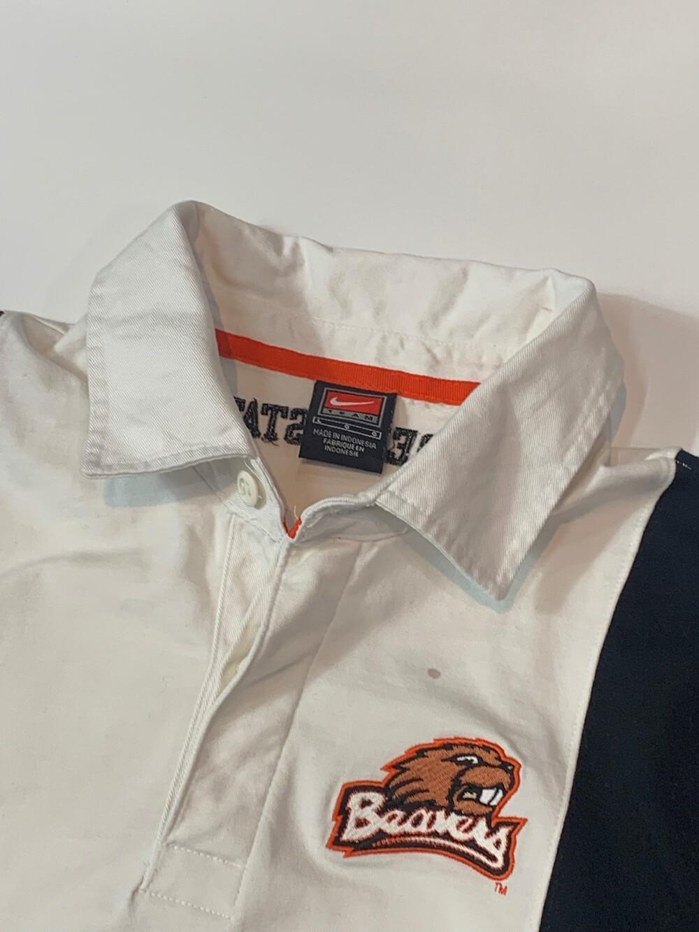 1990-2000s NIKE Rugby Shirt 'OREGON STATE BEAVERS' 8