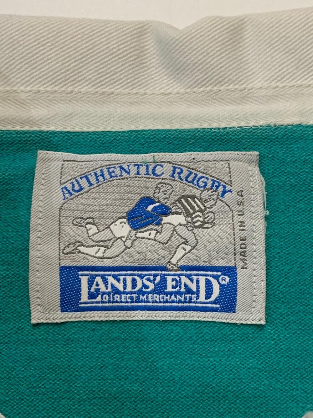 1980-90 LANDS' END Rugby Shirt 8