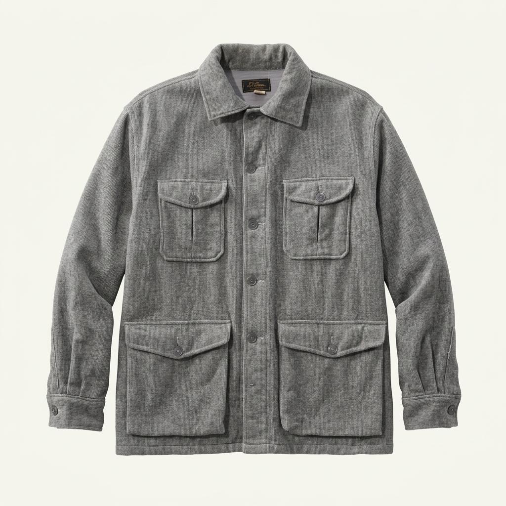 1950s L.L.Bean Wool Outing Shirt 1