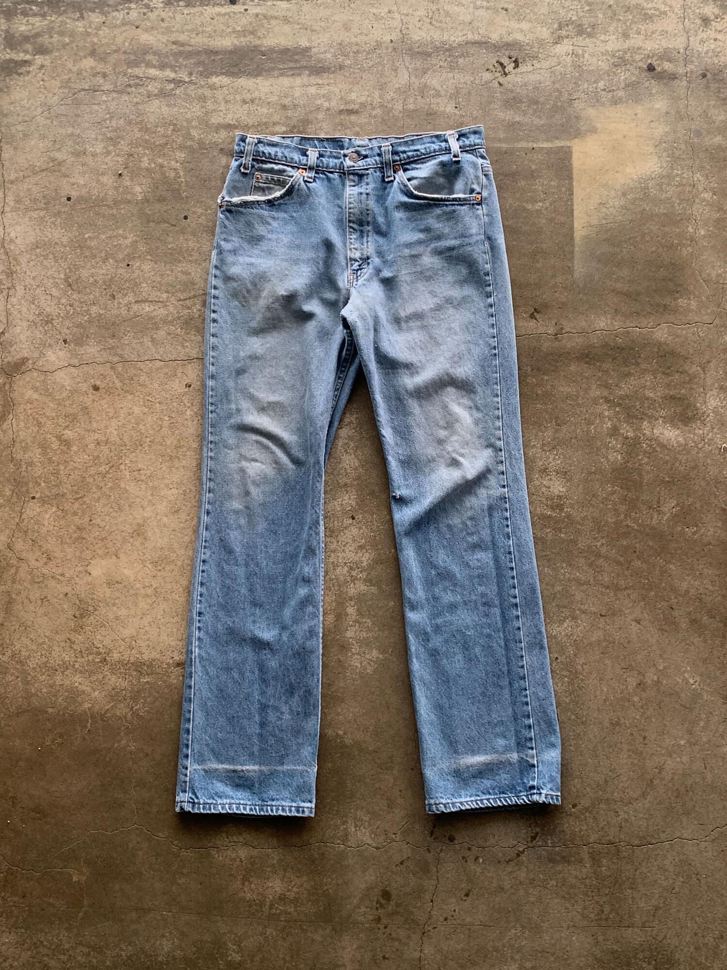 1990s Levi's 517 OrangeTab Denim Jeans (34X32) 2