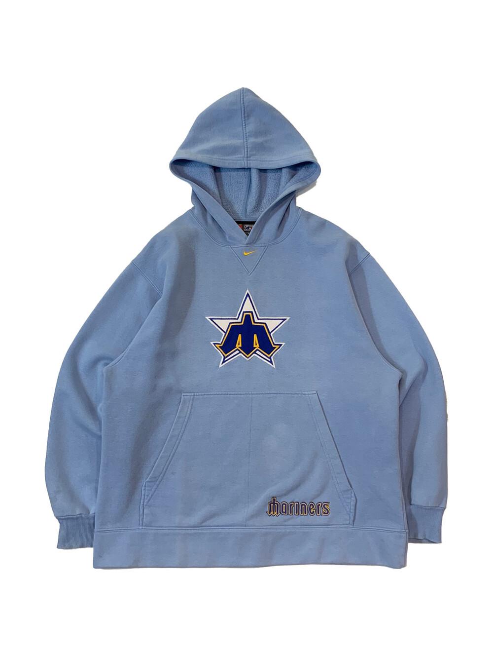 2000s NIKE Sweat Hoodie 'SEATTLE MARINERS' 6