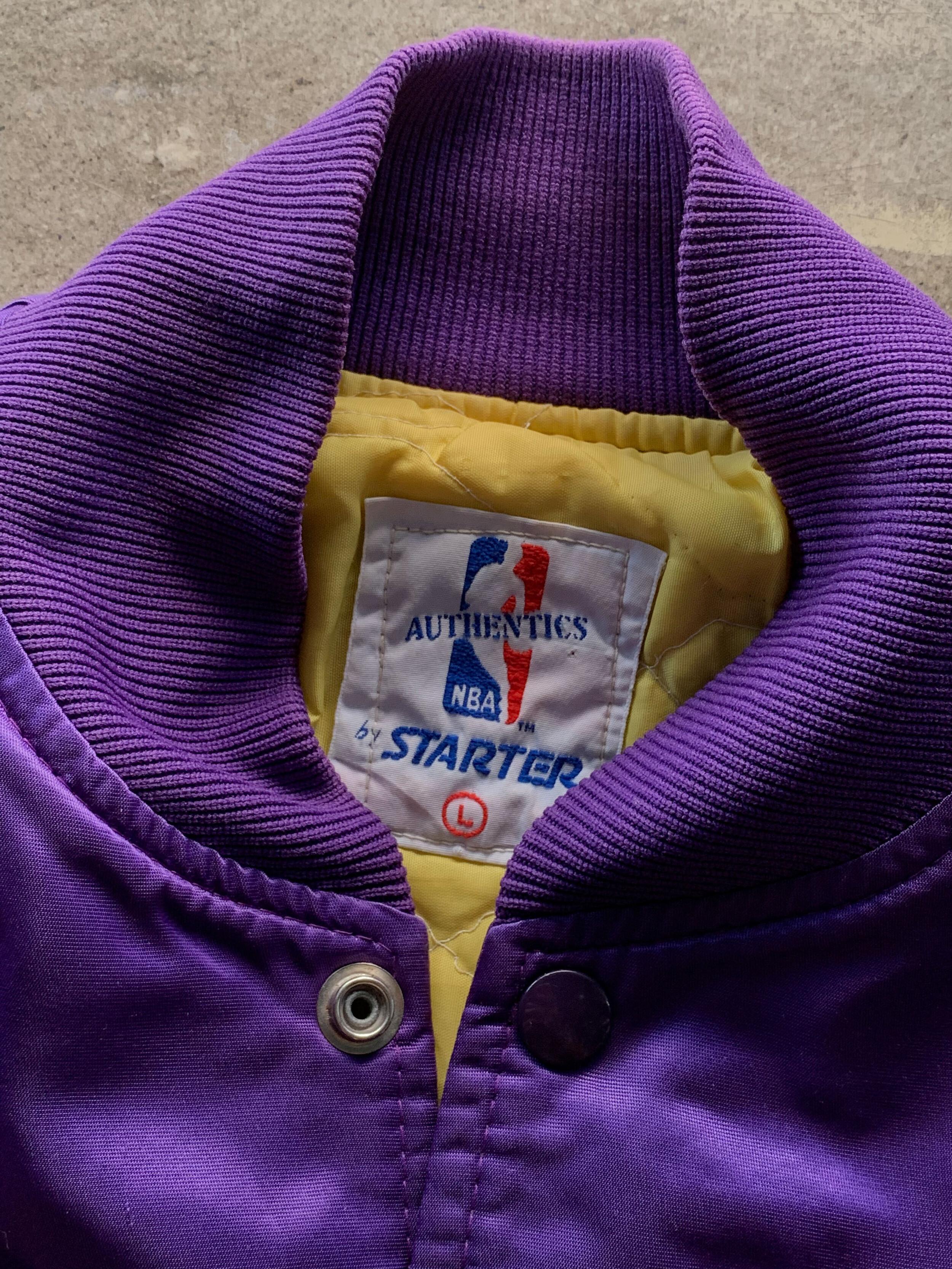 1980-90s STARTER Stadium Jacket 'LA LAKERS' 6