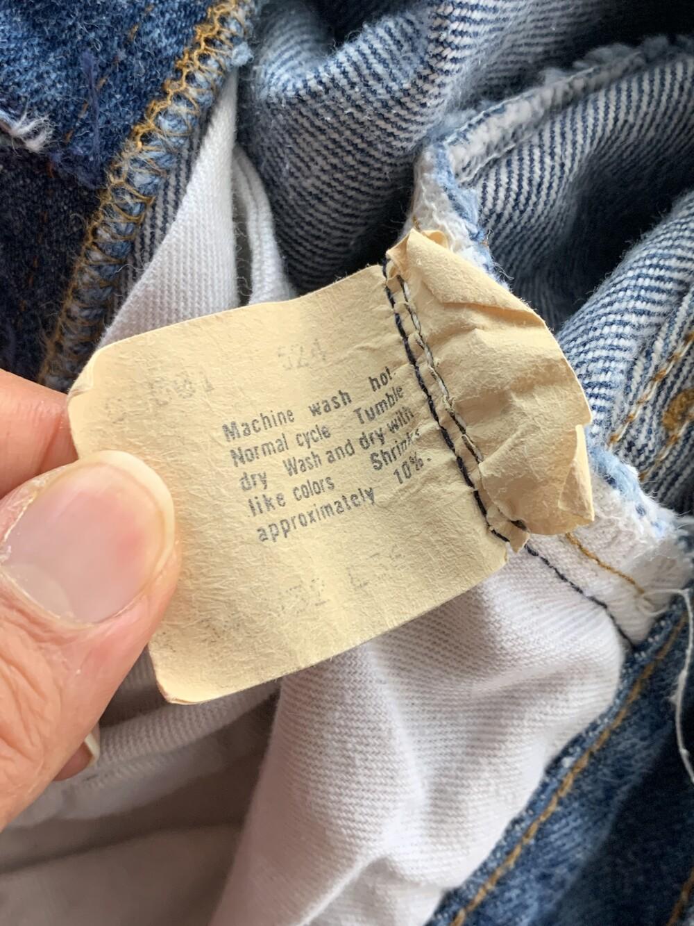 1980s Levi's 501Denim Jeans (32x36) 11