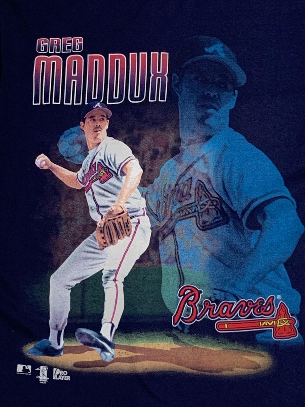 1990s PRO PLAYER GREG MADDUX Tshirt 9