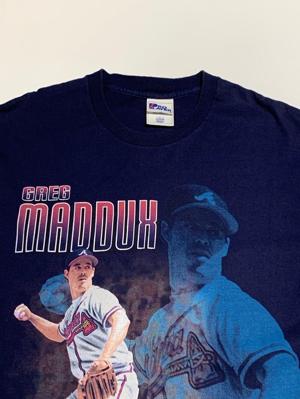 1990s PRO PLAYER GREG MADDUX Tshirt 8