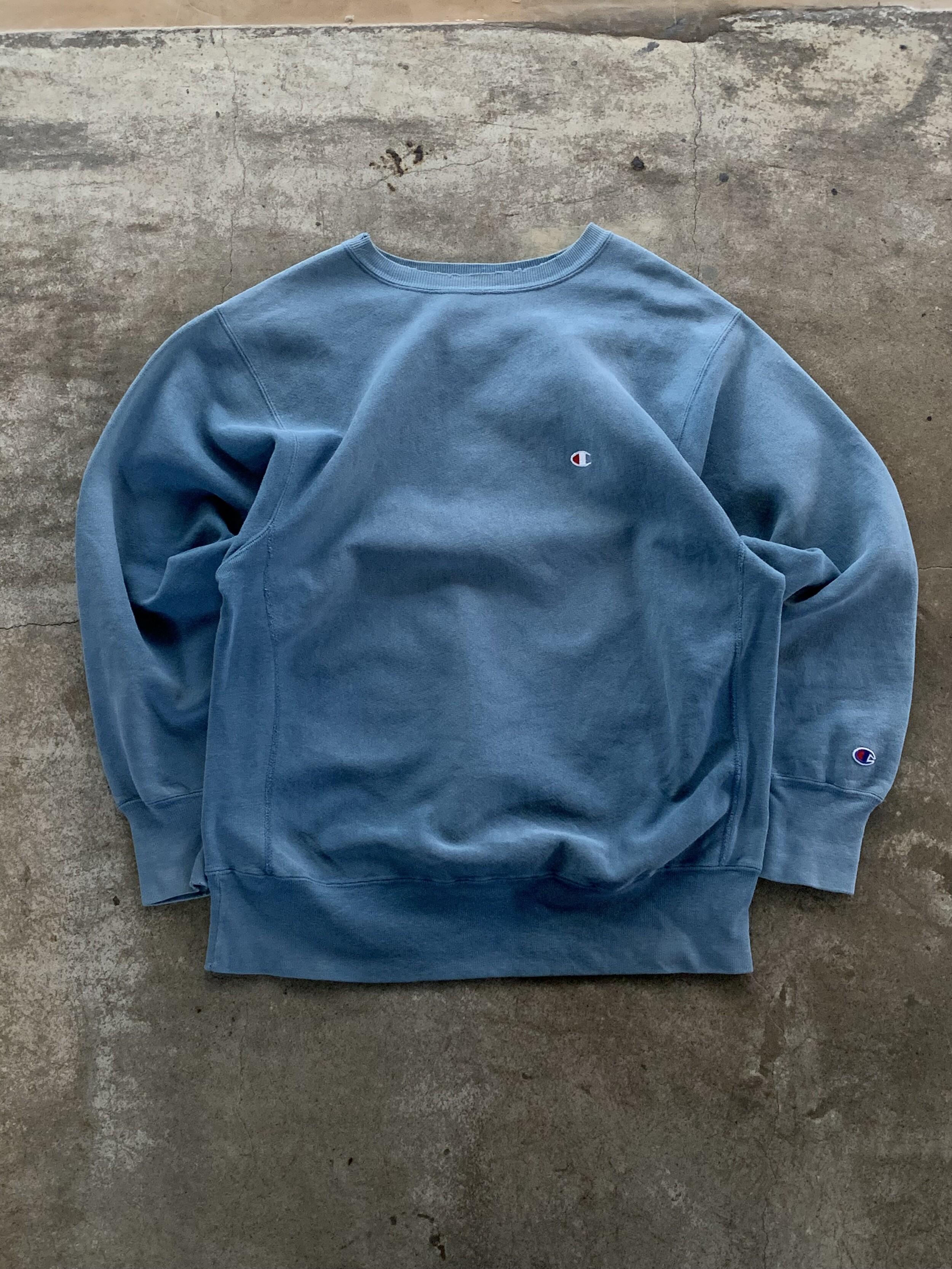 1990s Champion Reverse Weave (Faded Blue) 6