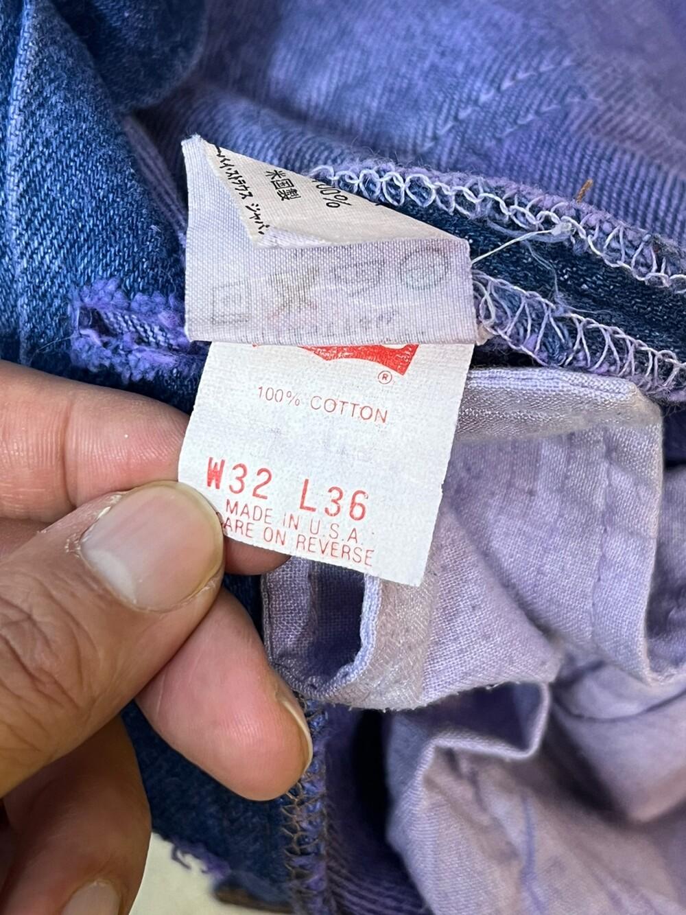1990s Levi's 501 Denim Jeans 11