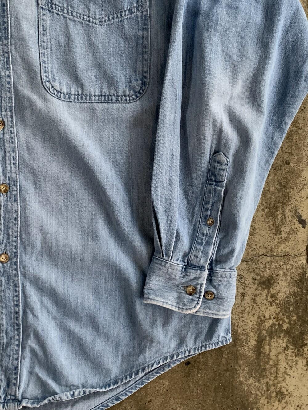 OLD GAP Denim Button Down Shirt 11
