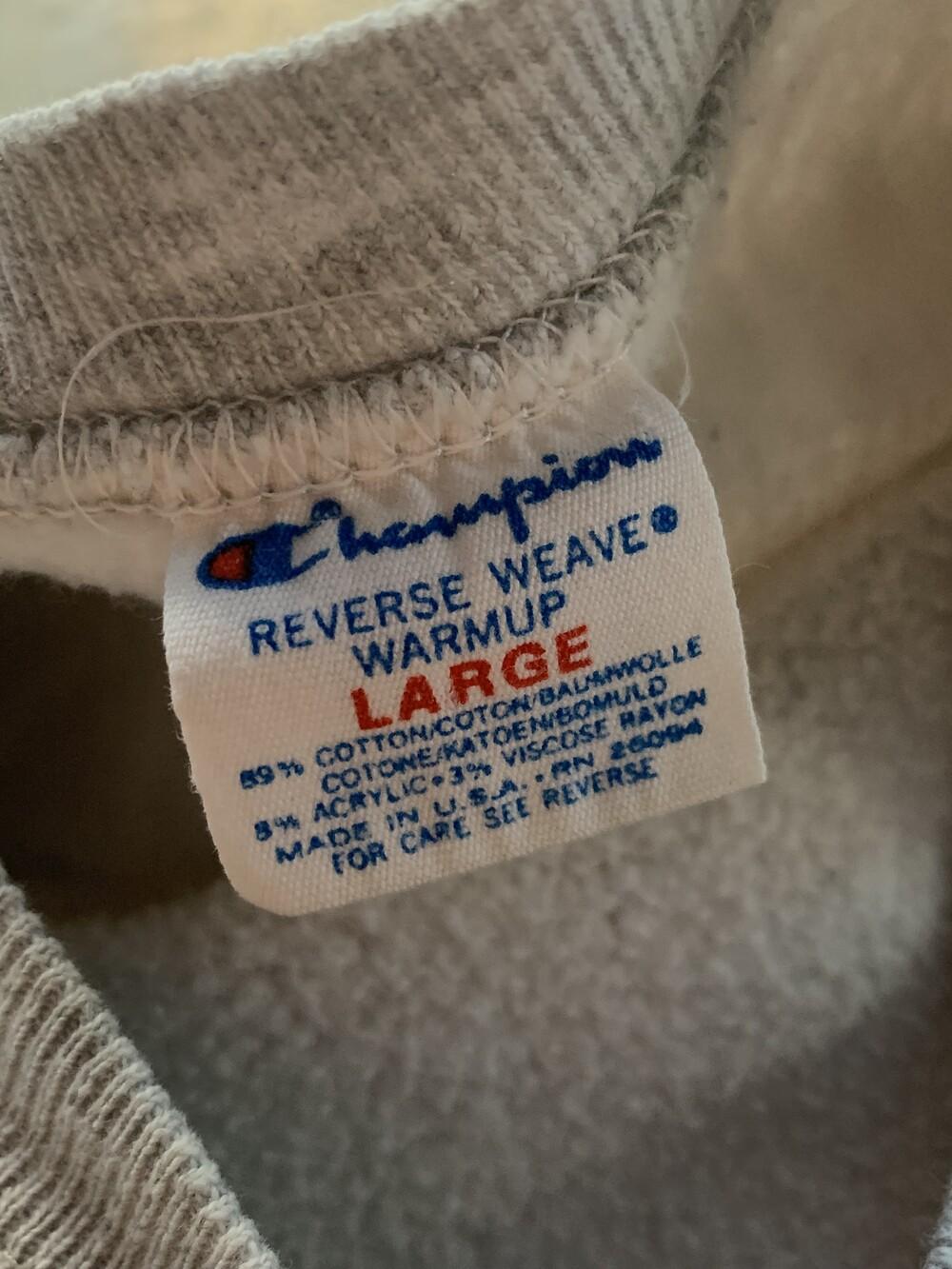 1980s Champion Reverse Weave Sweatshirt ‘Wharton’ 10