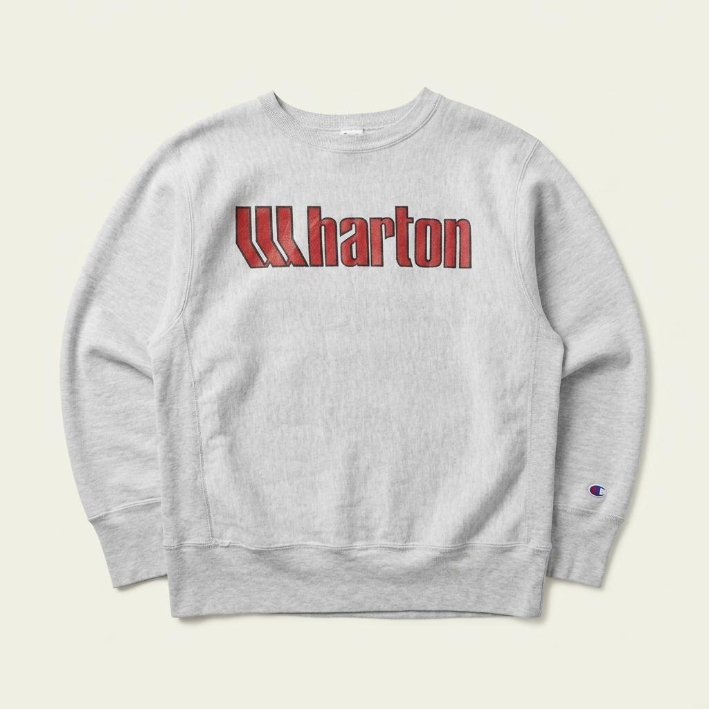 1980s Champion Reverse Weave Sweatshirt ‘Wharton’ 1