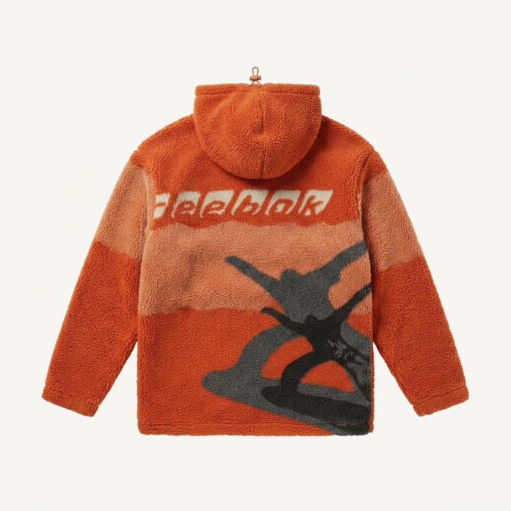 2000s Reebok EXTRA EXREME Pile Fleece Jacket 1