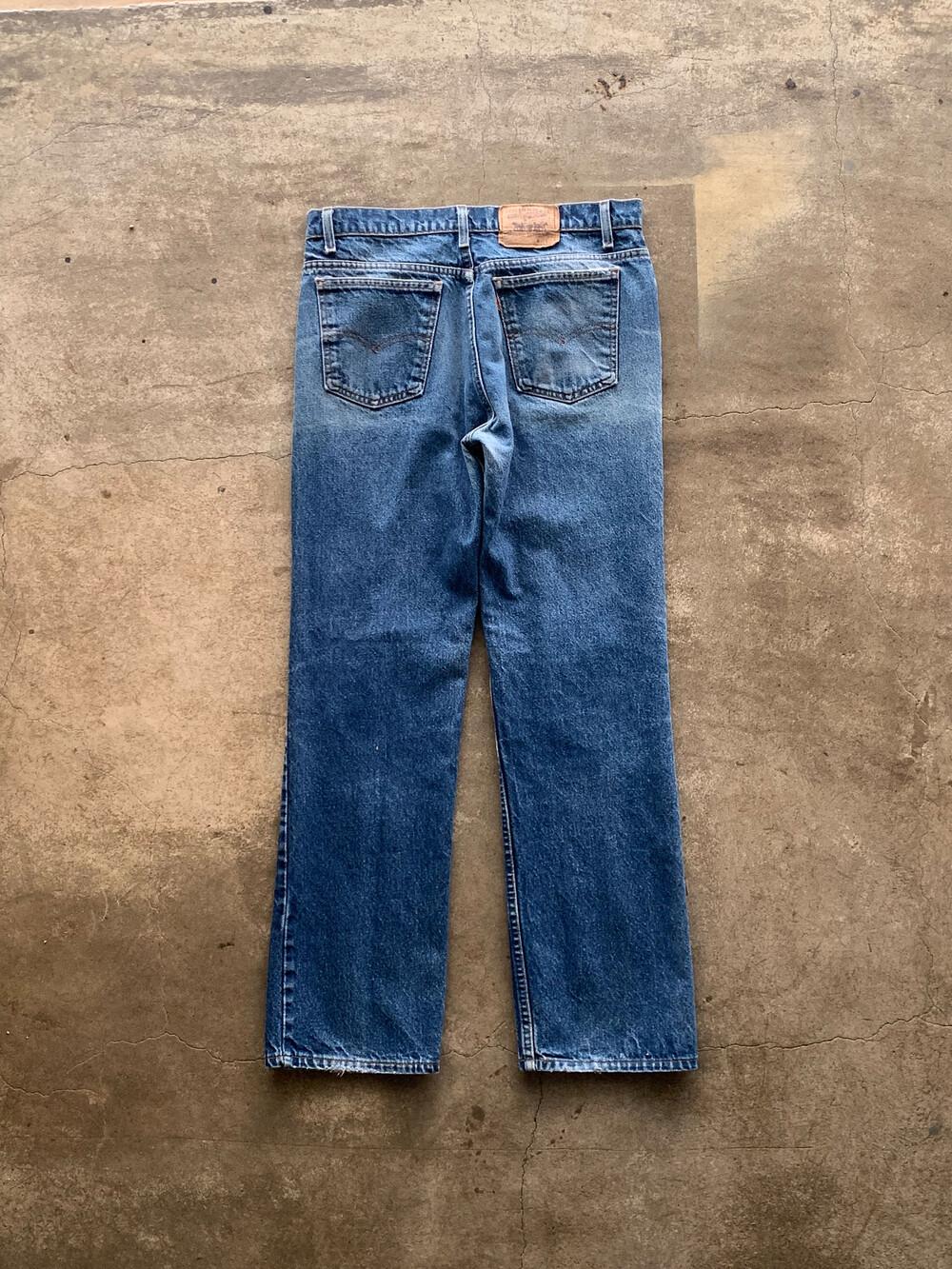 1980s Levi's 517 OrangeTab Denim Jeans (36X33) 7