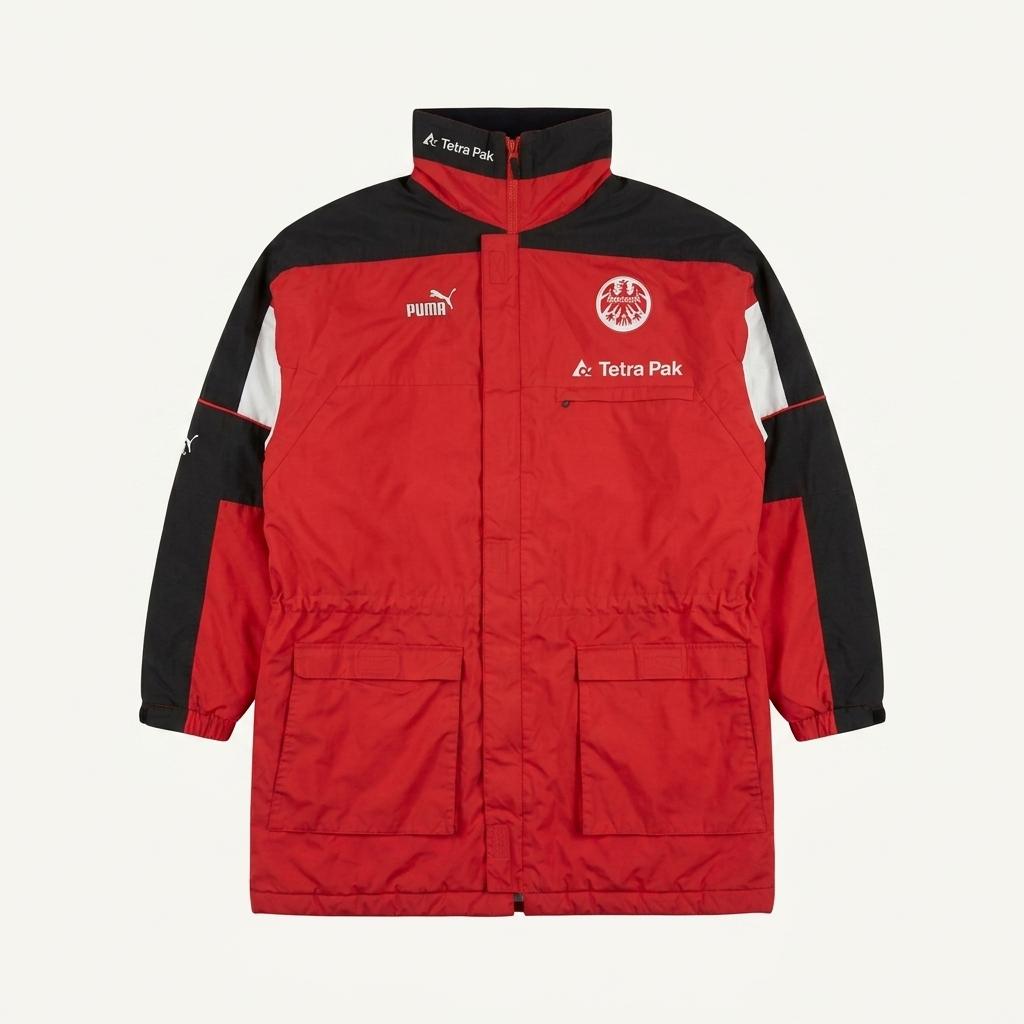 1990s PUMA EINTRACHT FRANKFURT Bench Parka 1