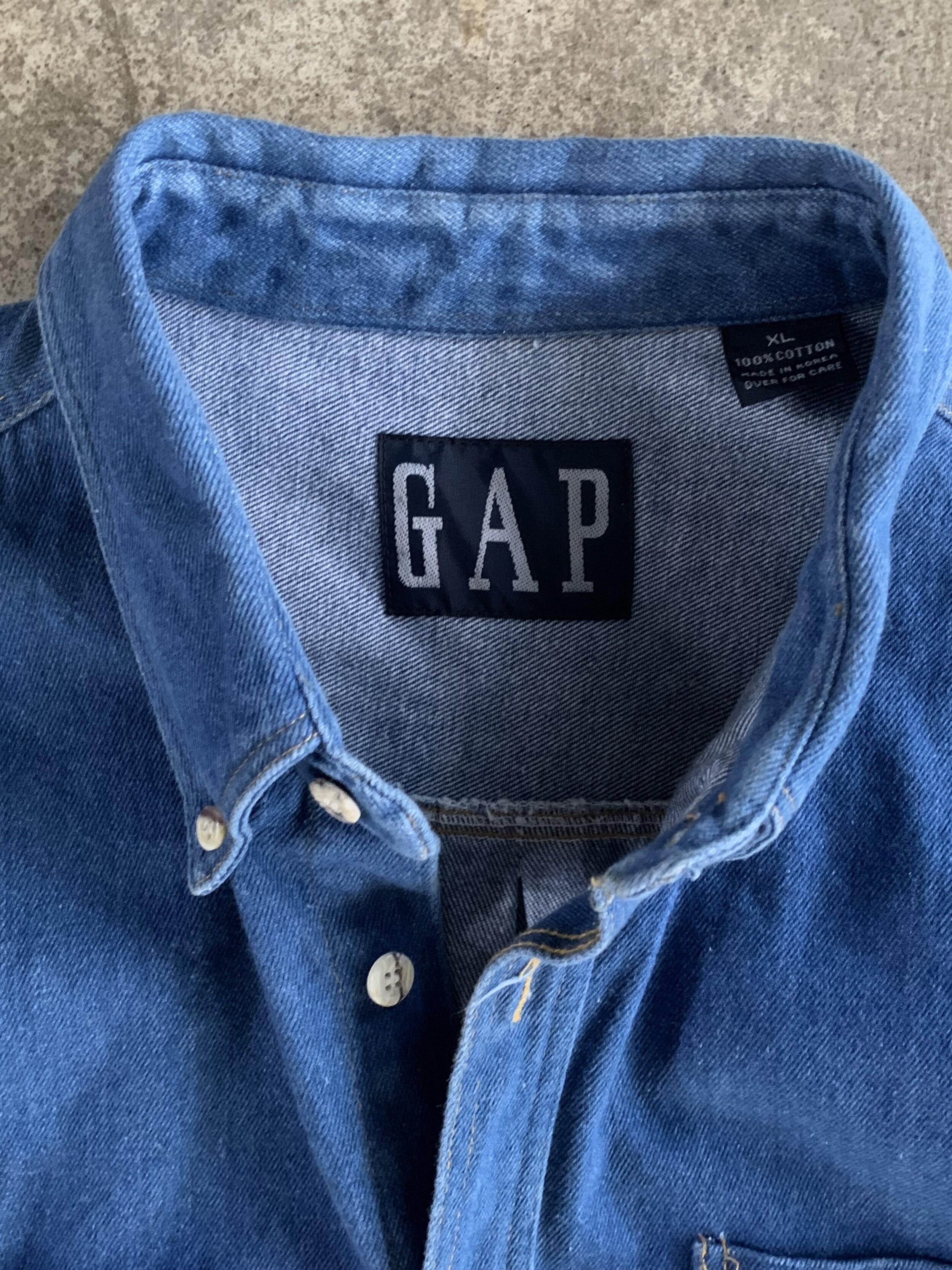OLD GAP Denim Shirt 6