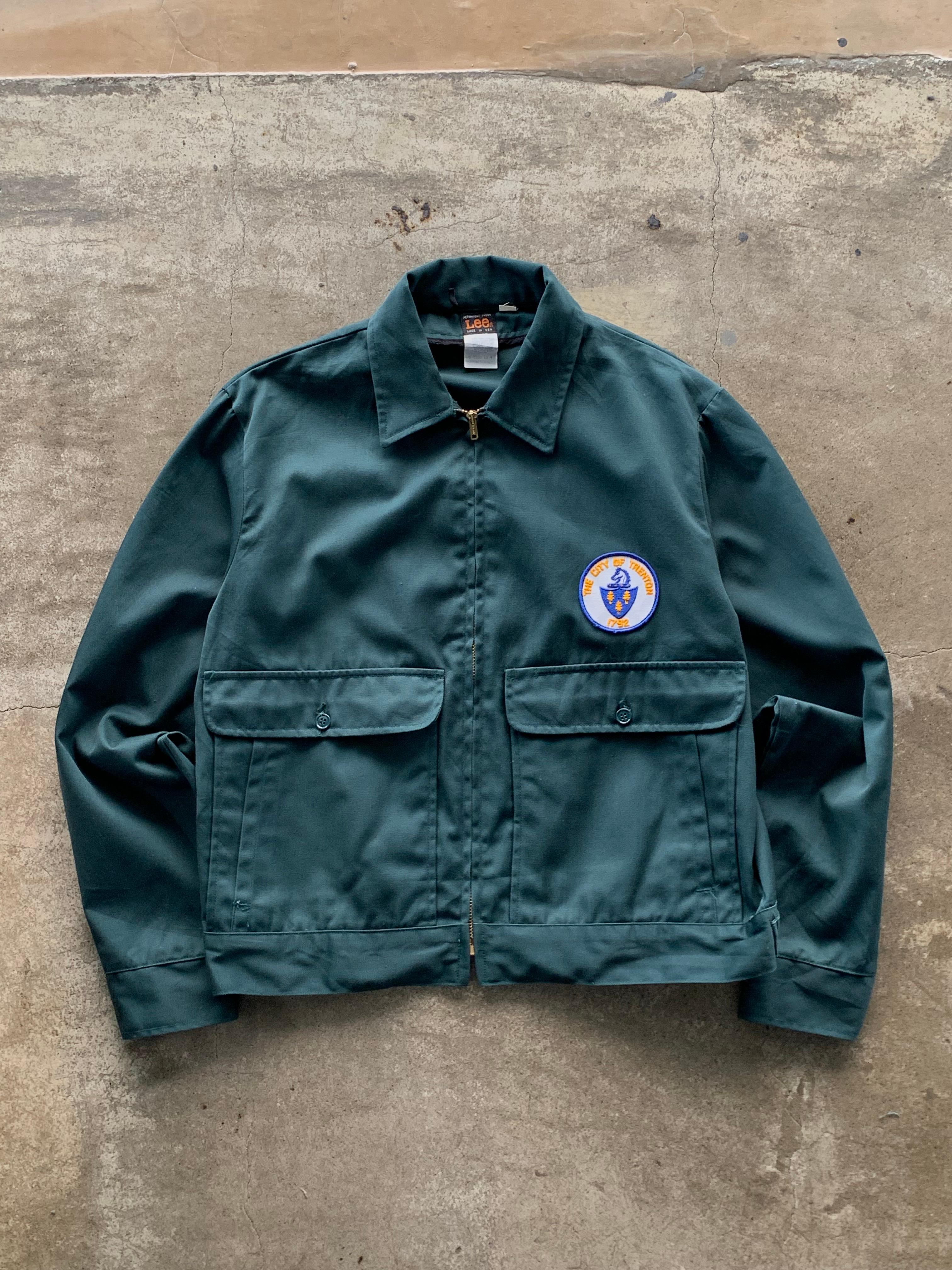 1970s Lee Chetopa Twill Work Jacket (Green) 3