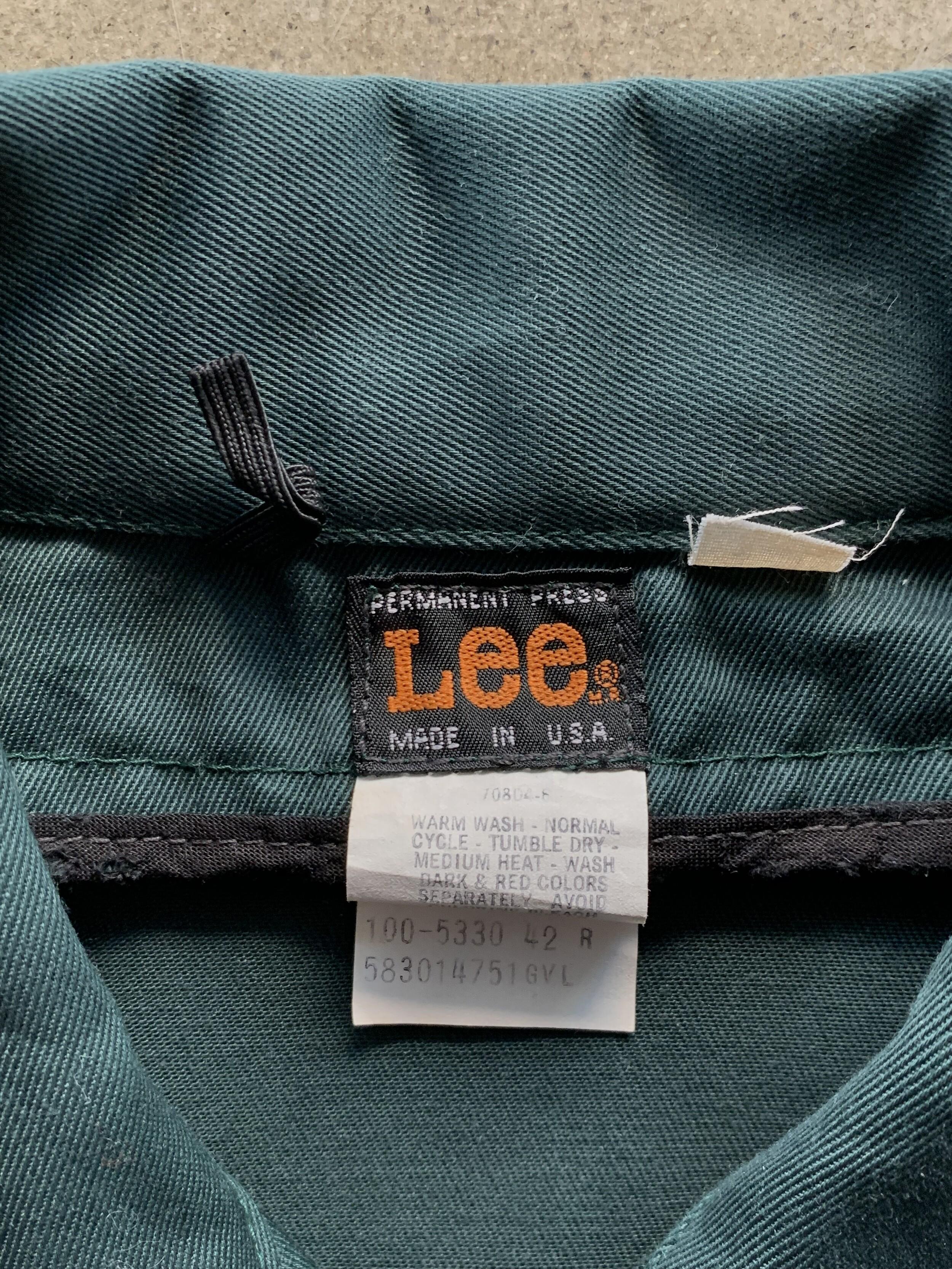 1970s Lee Chetopa Twill Work Jacket (Green) 6