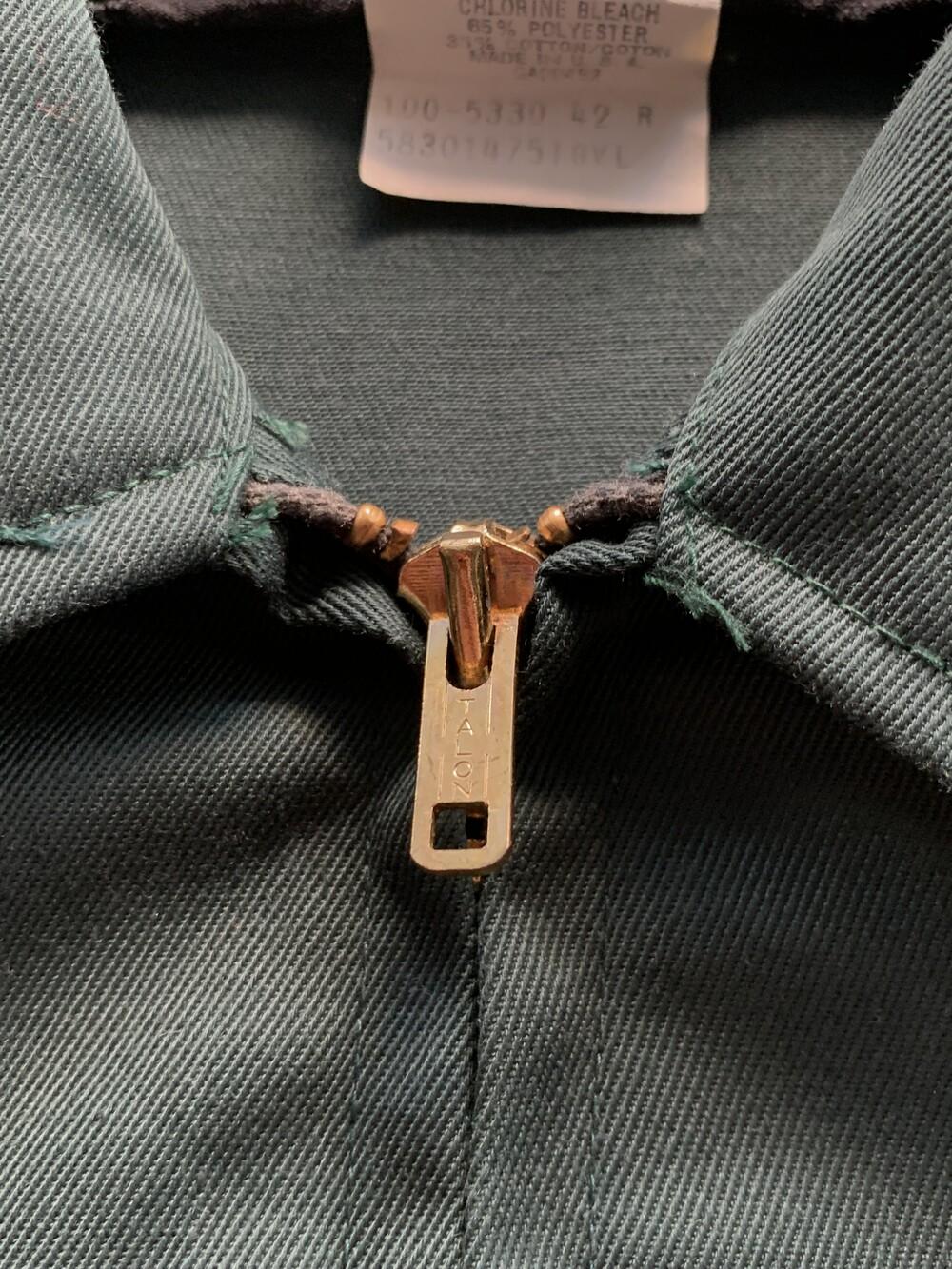 1970s Lee Chetopa Twill Work Jacket (Green) 10