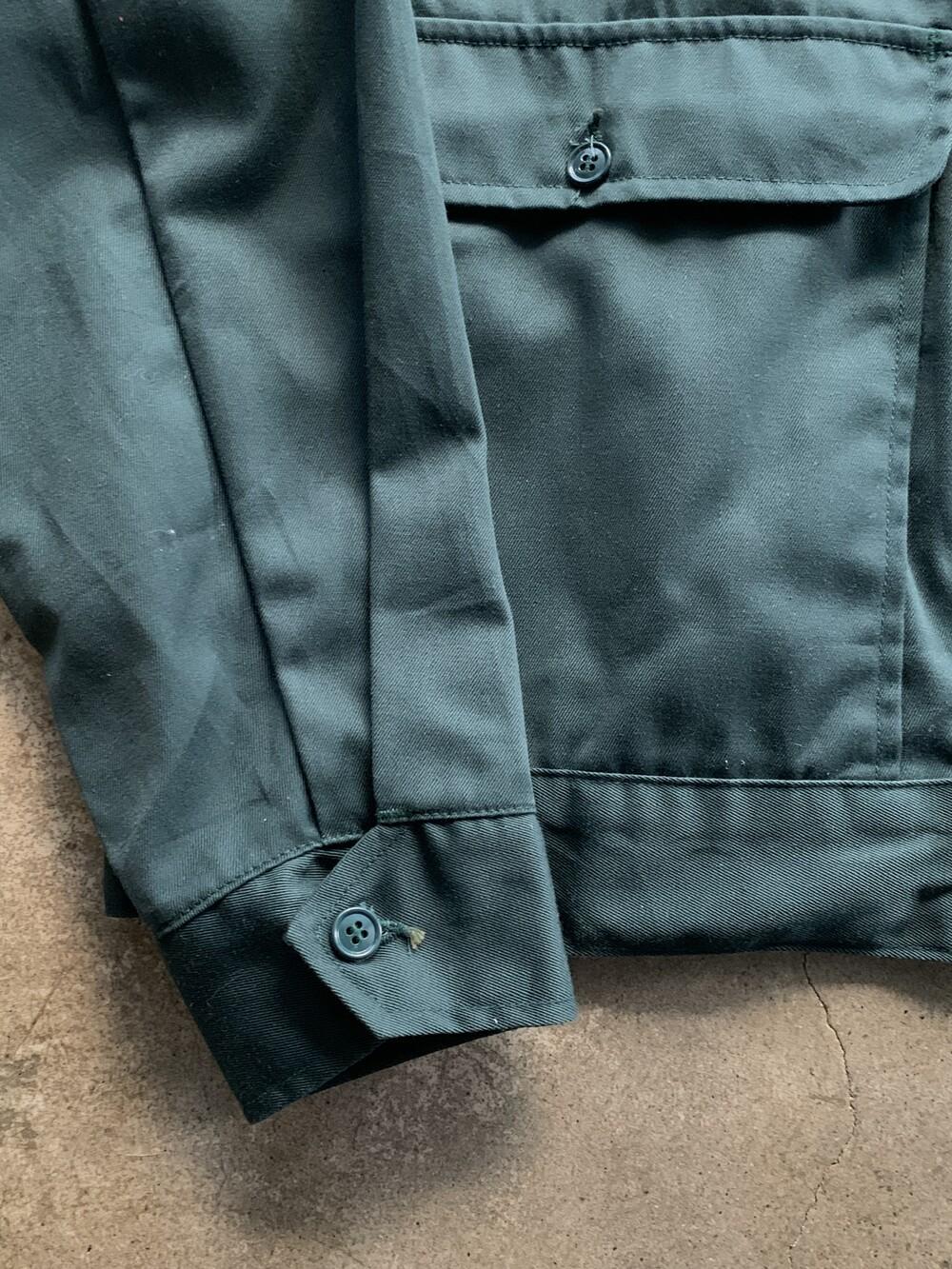 1970s Lee Chetopa Twill Work Jacket (Green) 11