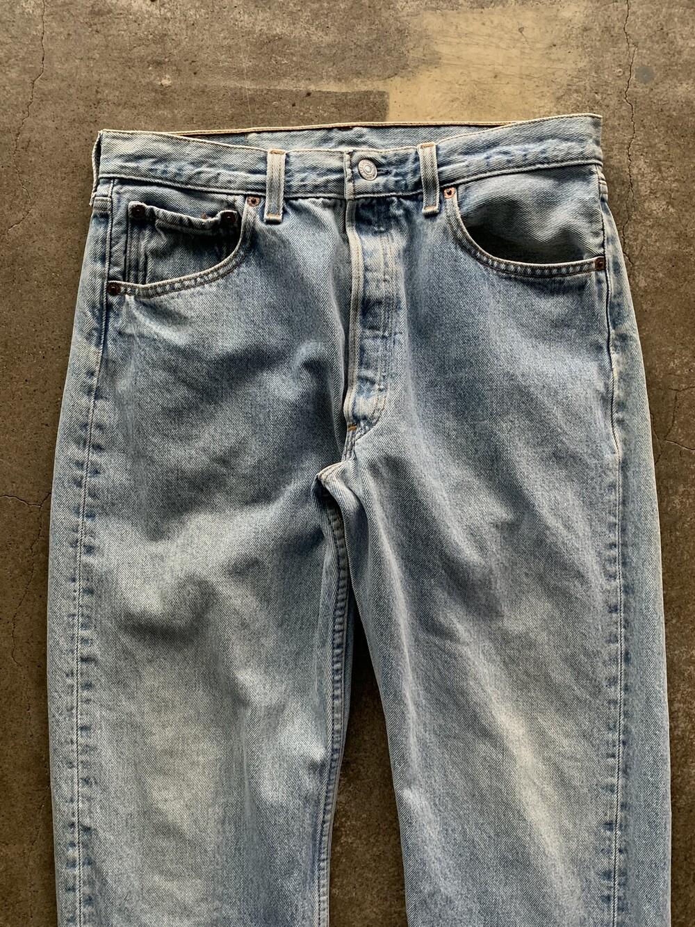 1990s Levi's 501 Denim Jeans (33x30) 9
