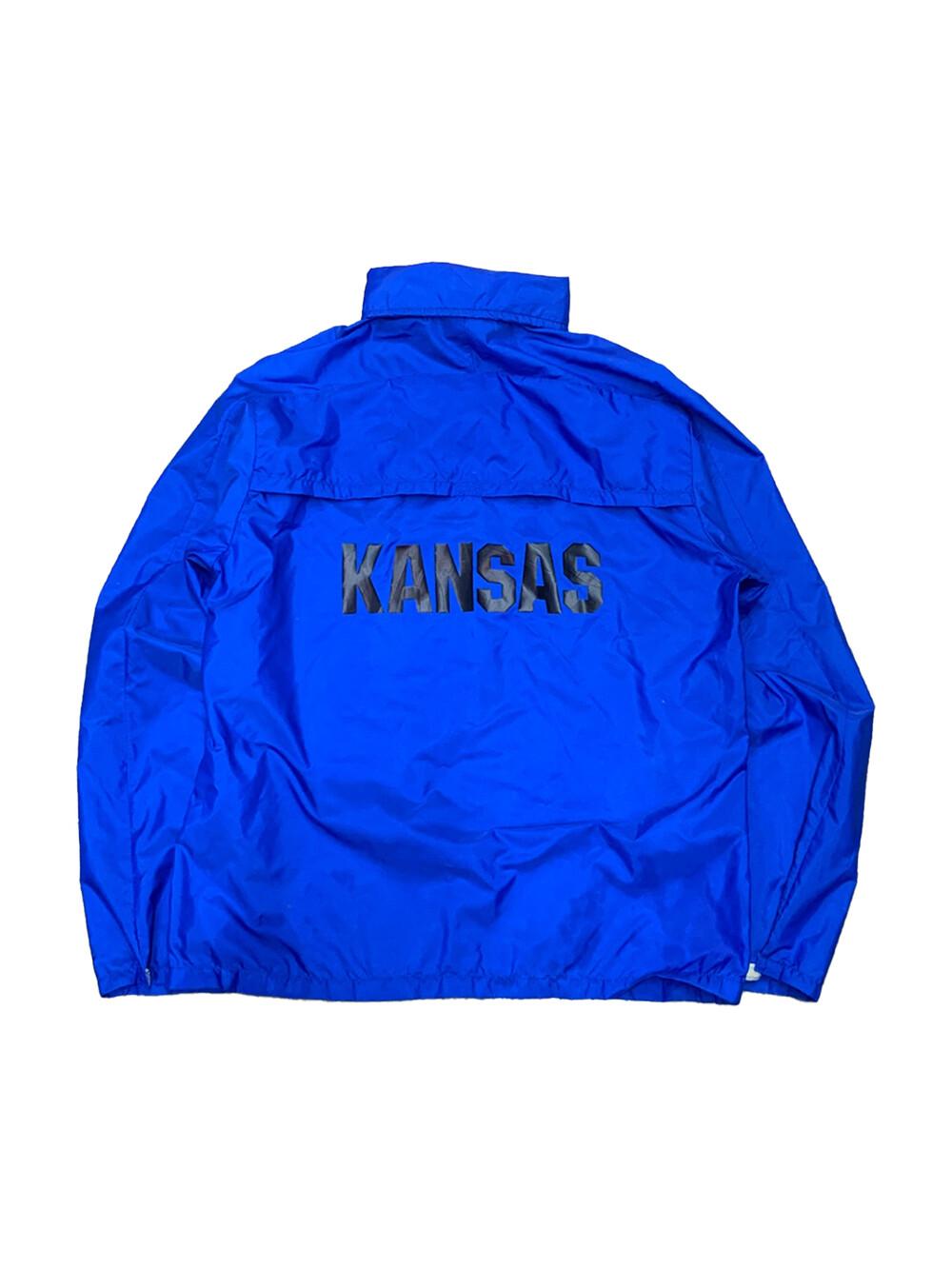 1970-80s NIKE Hooded Nylon Pullover 'KANSAS' 7