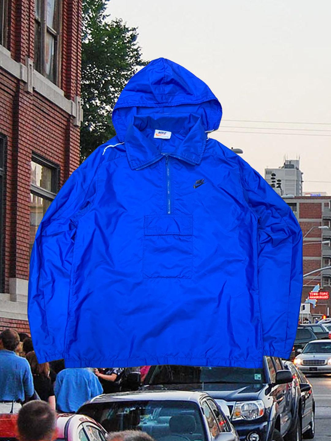 1970-80s NIKE Hooded Nylon Pullover 'KANSAS' 3