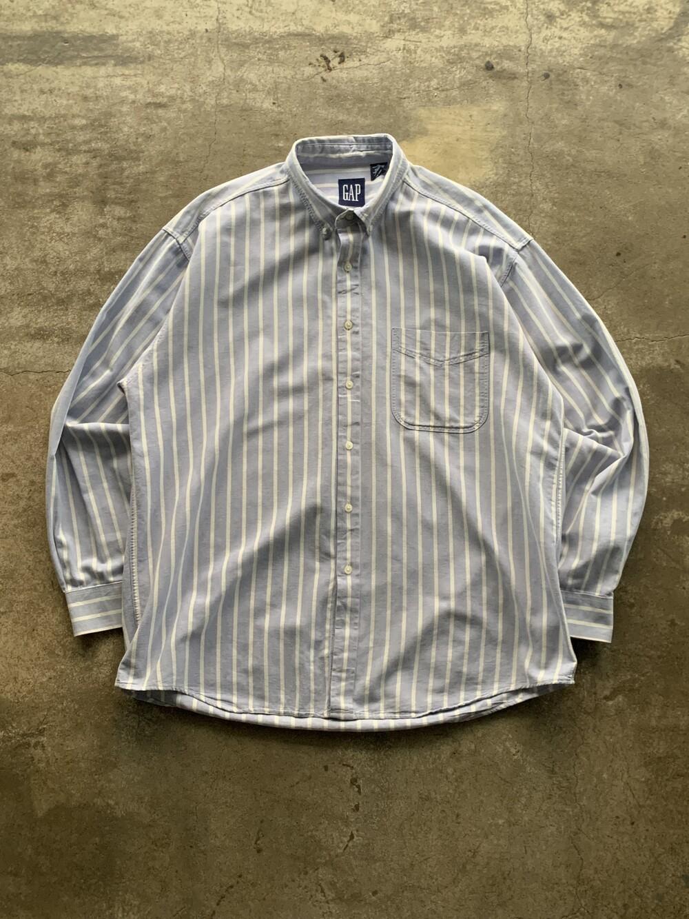 OLD GAP Striped Button Down Shirt 8