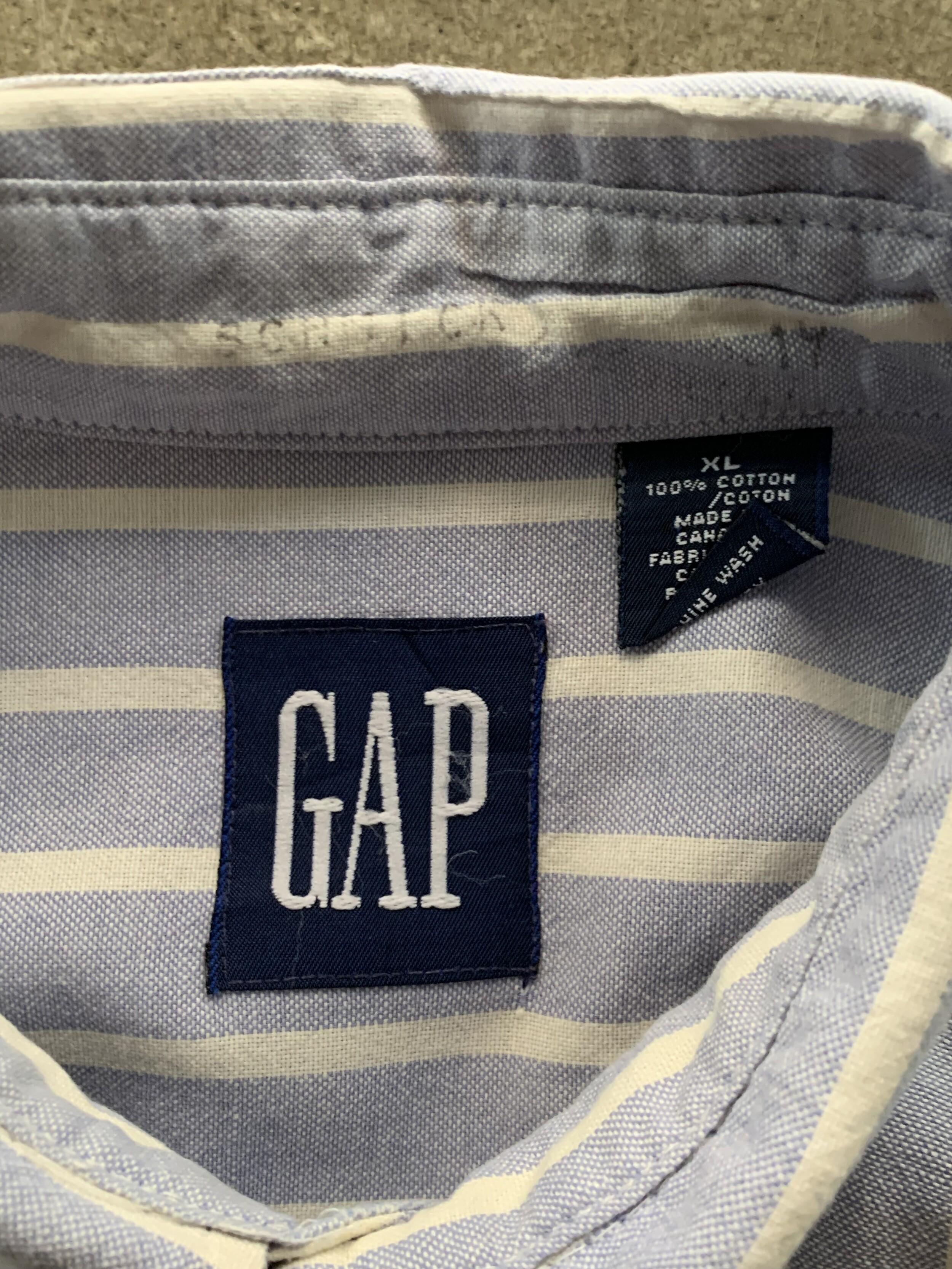OLD GAP Striped Button Down Shirt 6
