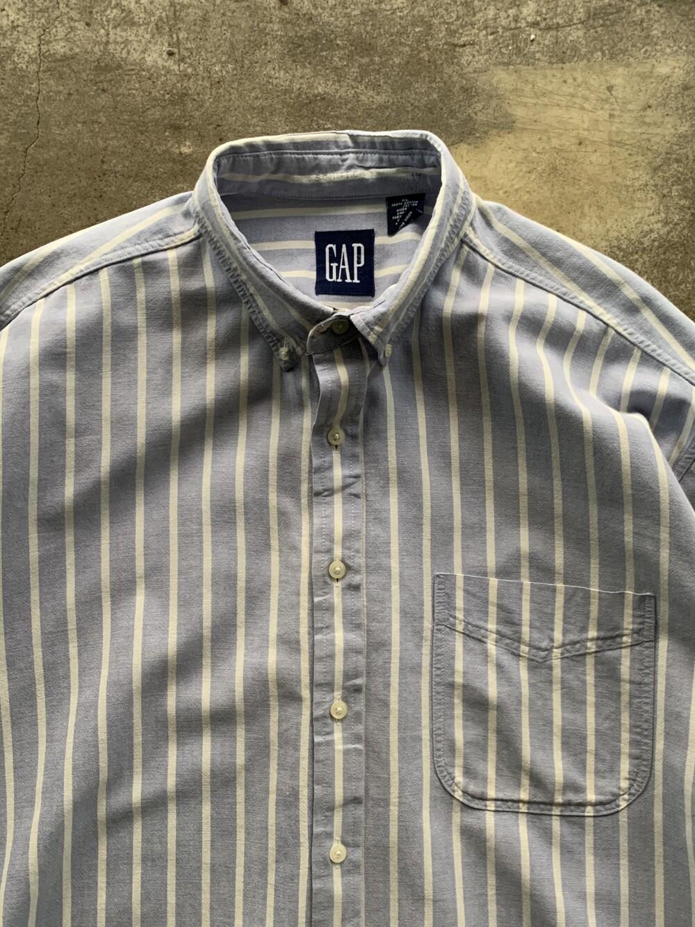 OLD GAP Striped Button Down Shirt 9
