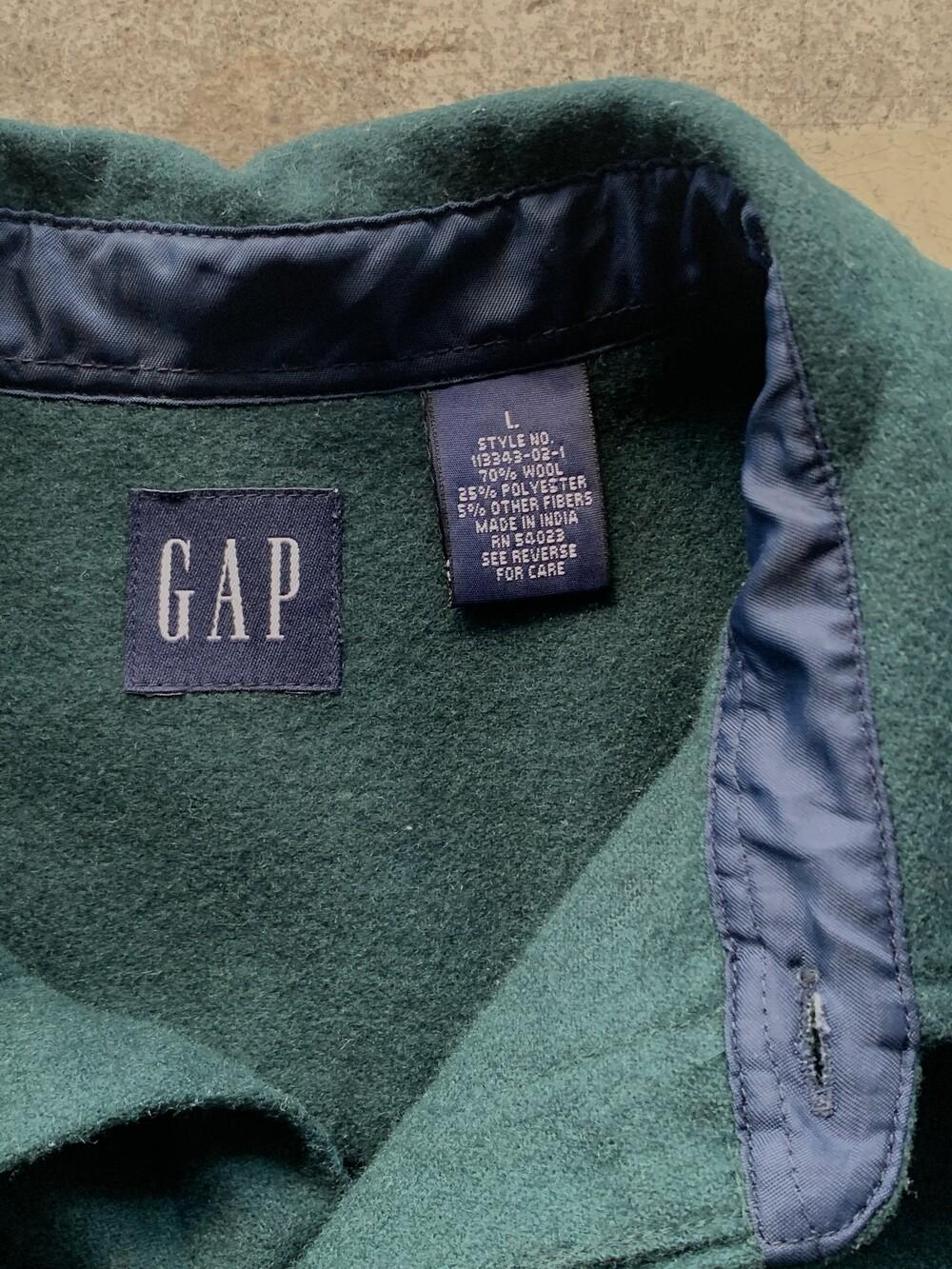 OLD GAP Wool/Poly CPO Shirt 7