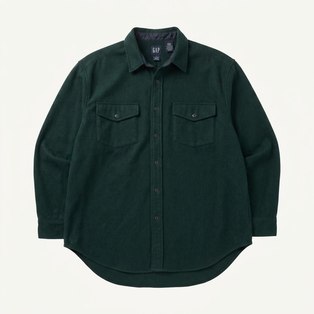 OLD GAP Wool/Poly CPO Shirt 1