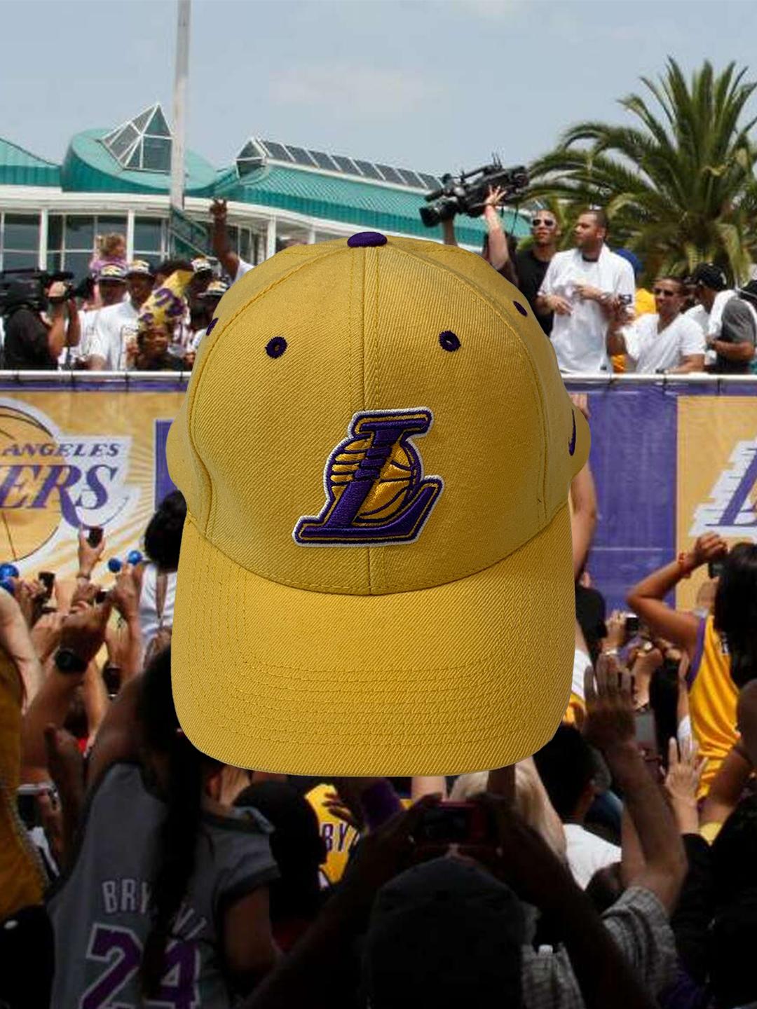 2000s NIKE LA LAKERS 6 Panel Cap 3