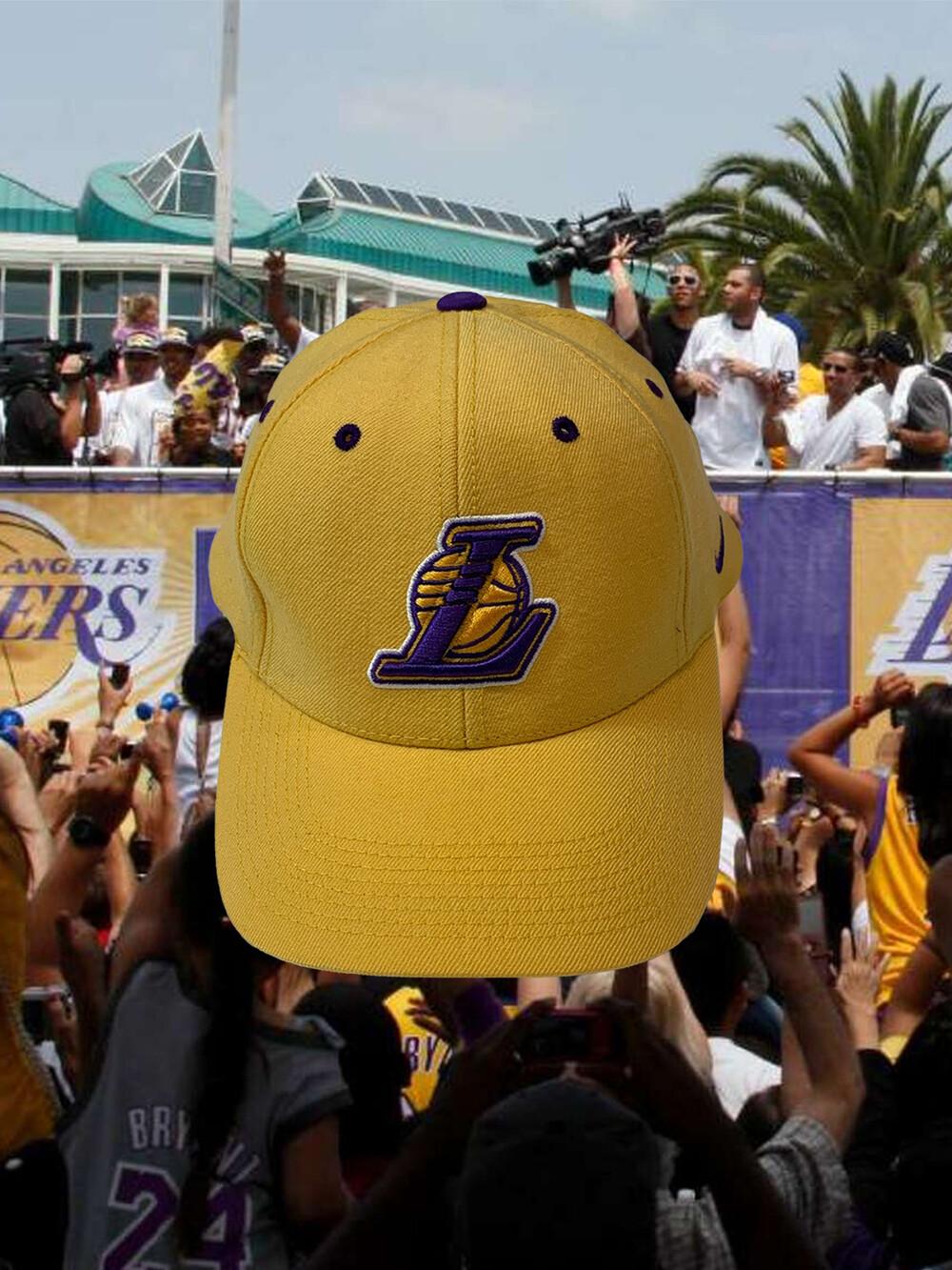 2000s NIKE LA LAKERS 6 Panel Cap 5