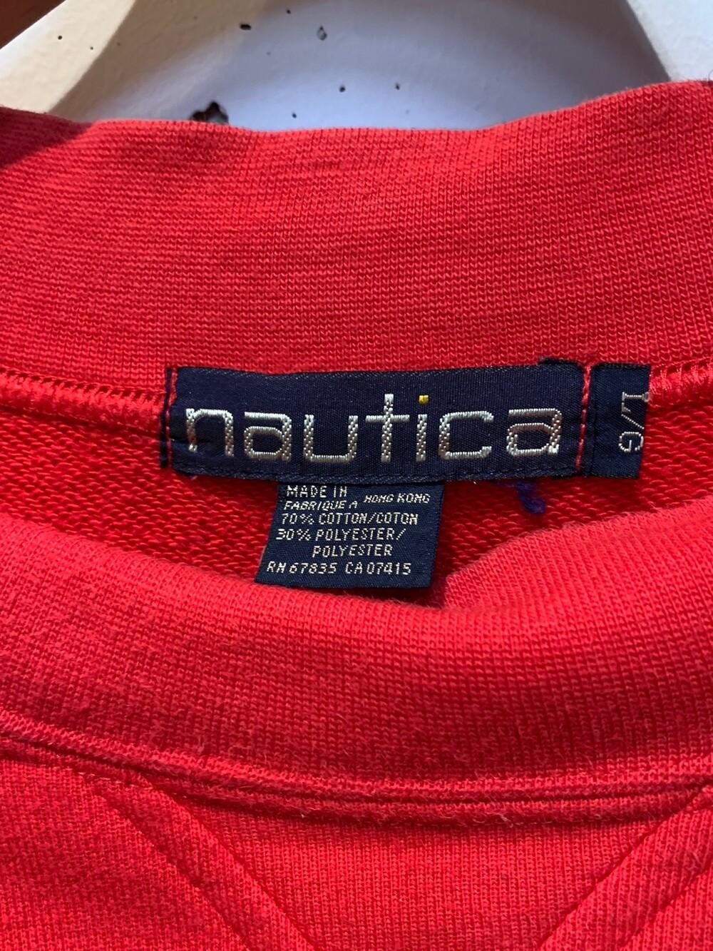 1990s nautica Mockneck Sweatshirt 8