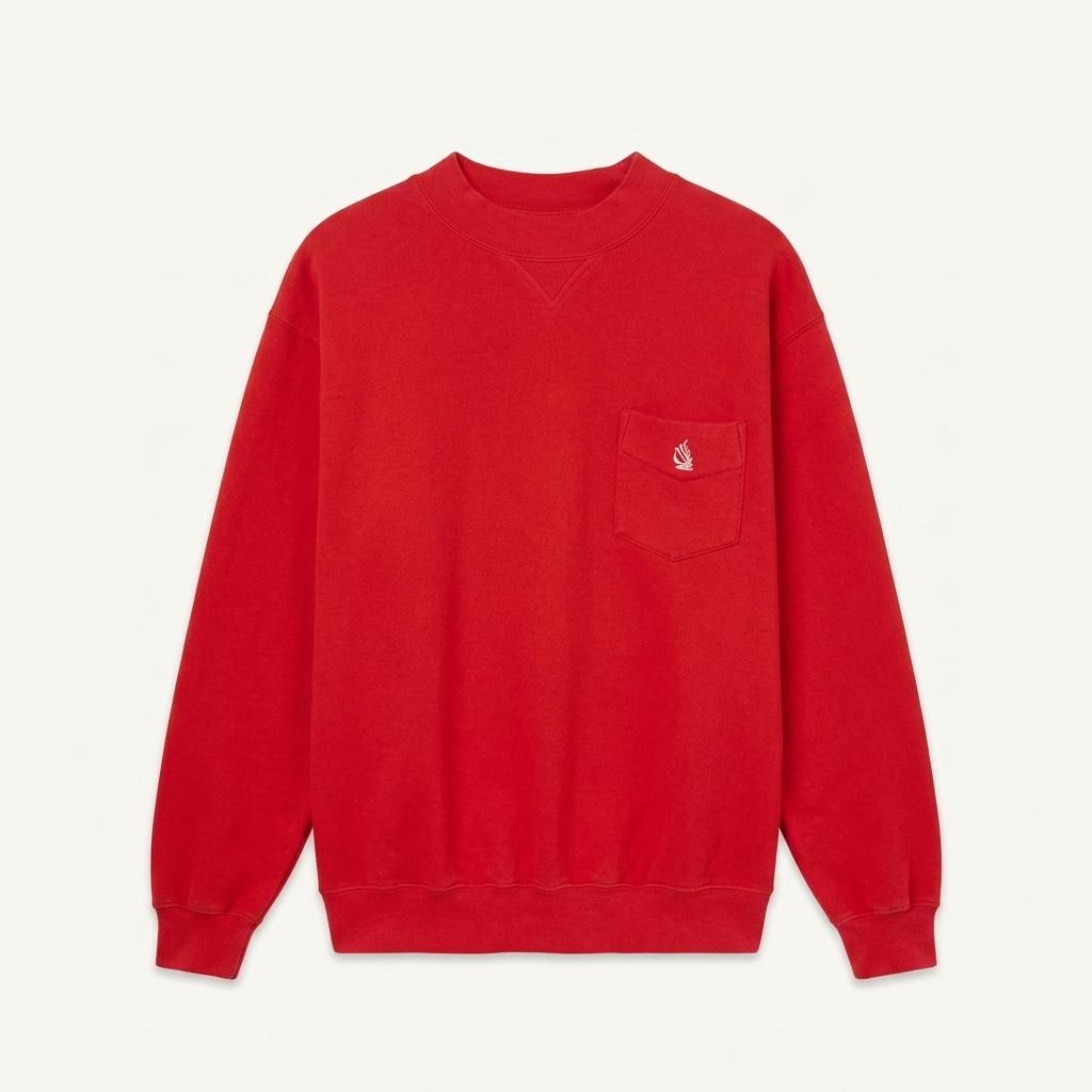1990s nautica Mockneck Sweatshirt 1