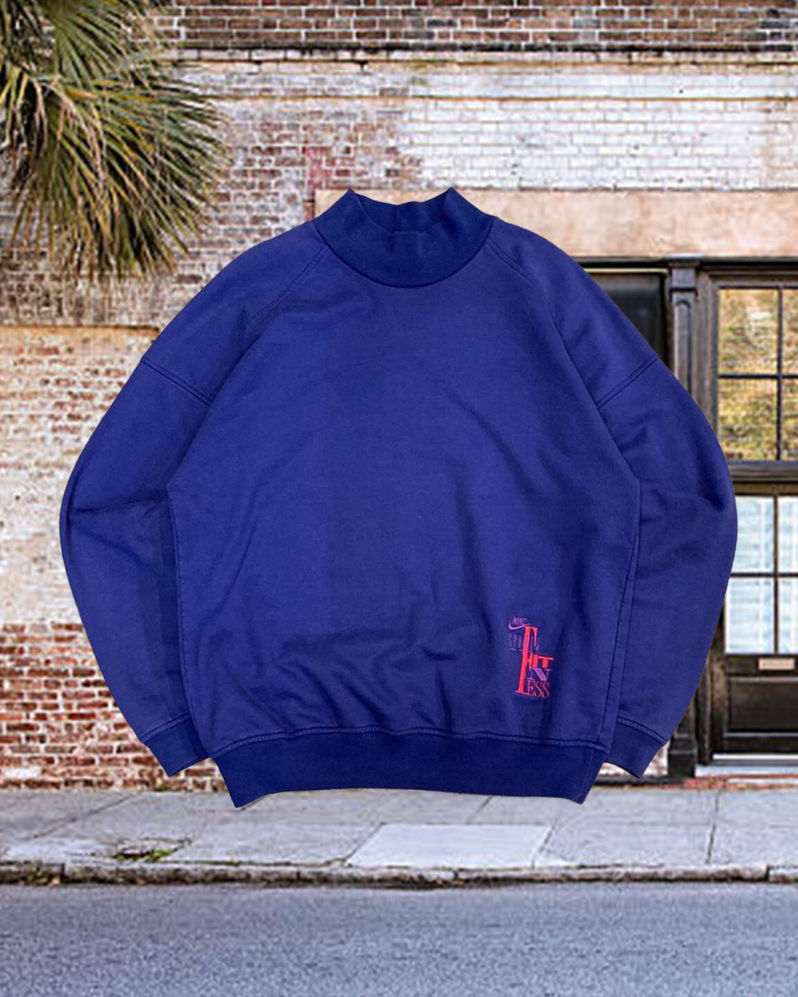 1980-90s NIKE SPORTS & FITNESS CO. Mockneck 2