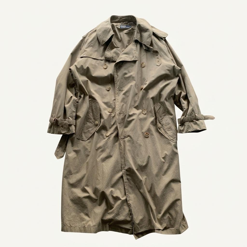 Polo by Ralph Lauren Single Raglan Trench Coat 1