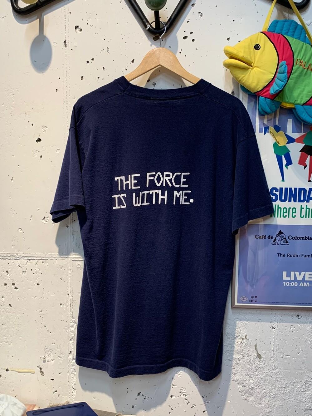1990s FRUIT OF THE LOOM 'THE FORCE IS WITH ME.' 9