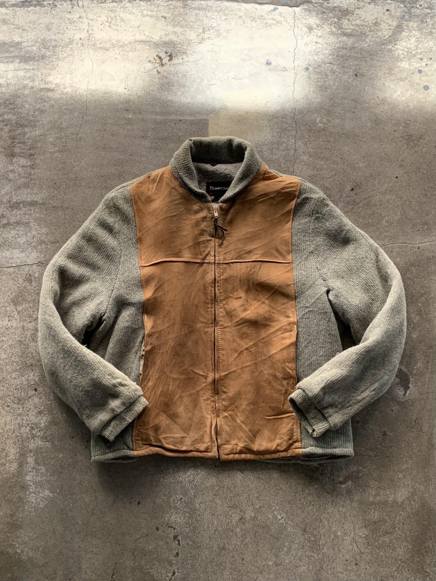 1960-70s TOWNCRAFT by Penney's Wool/Leather  2