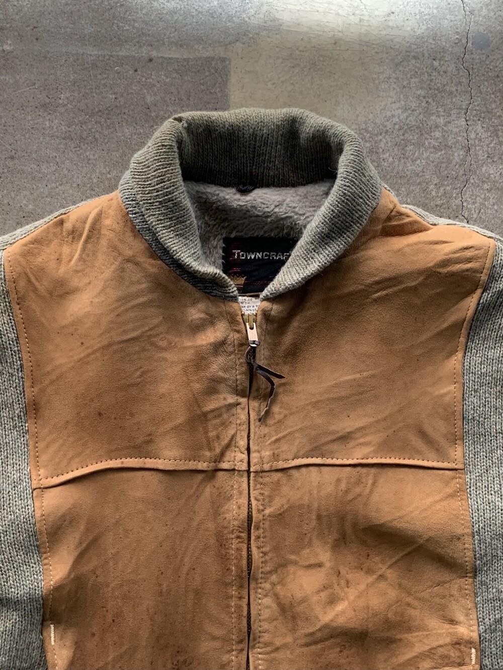1960-70s TOWNCRAFT by Penney's Wool/Leather  9