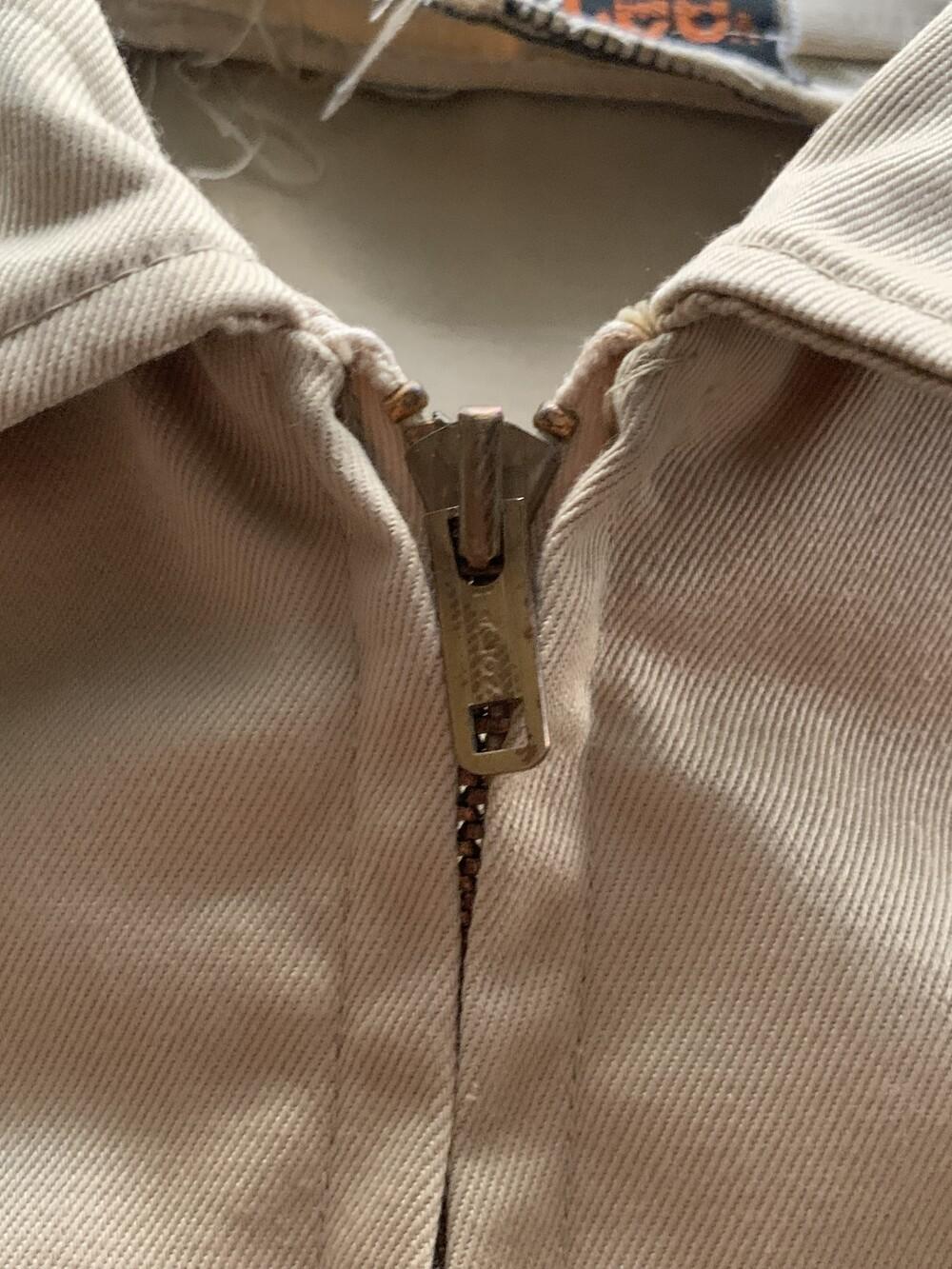 1970s Lee Chetopa Twill Work Jacket (Khaki) 11