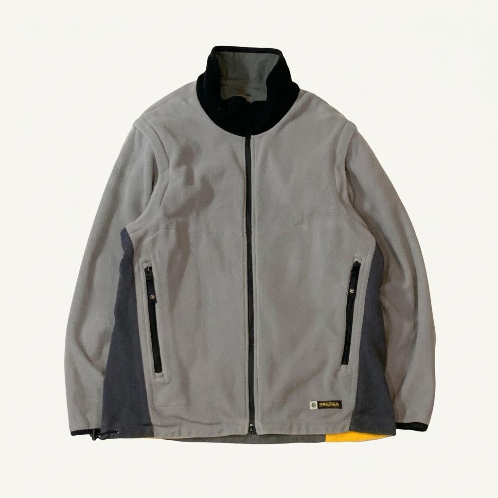 NAUTICA COMPETITION Reversible Shelled Fleece  1