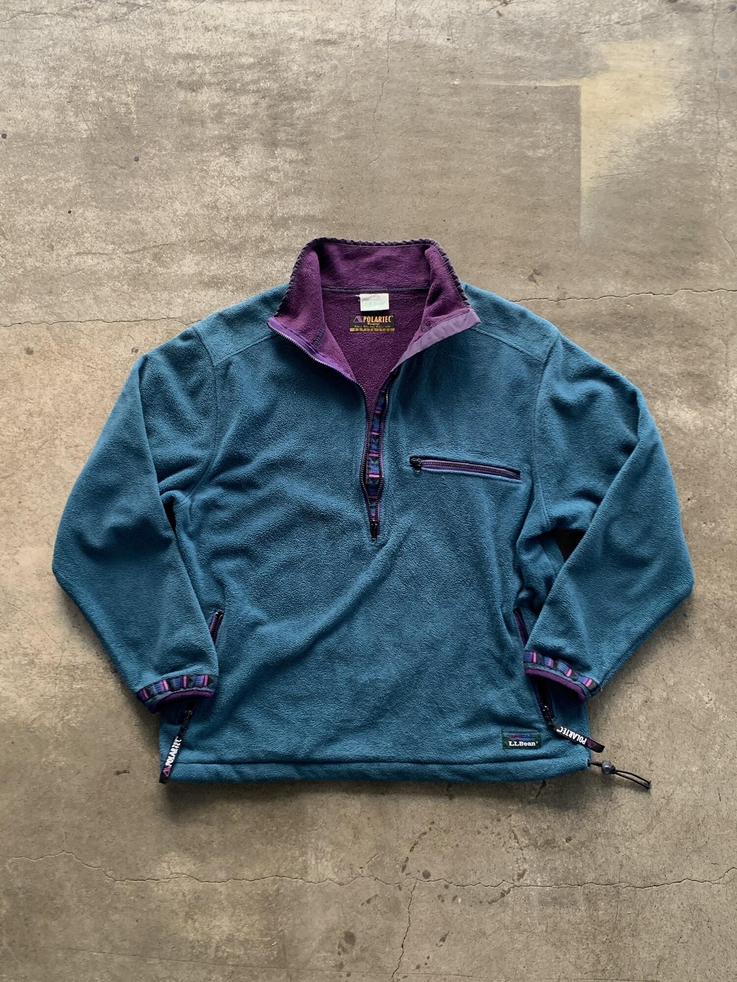 1990s L.L.Bean POLATEC Windproof Fleece Pullover 2