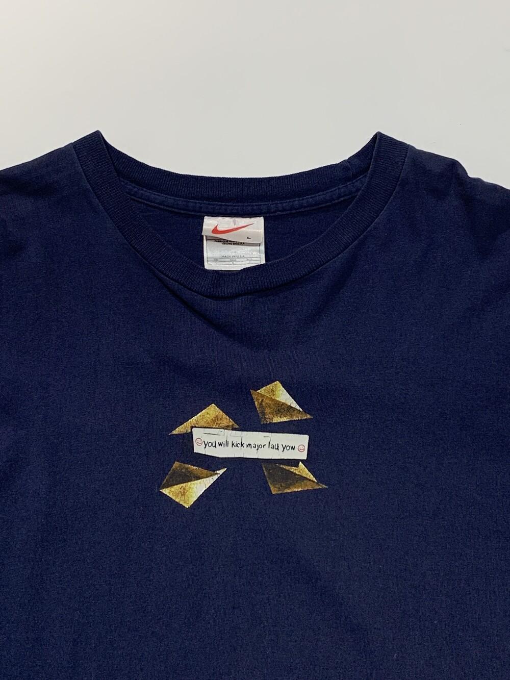 1990s NIKE Double Side Oriental Printed L/S 8