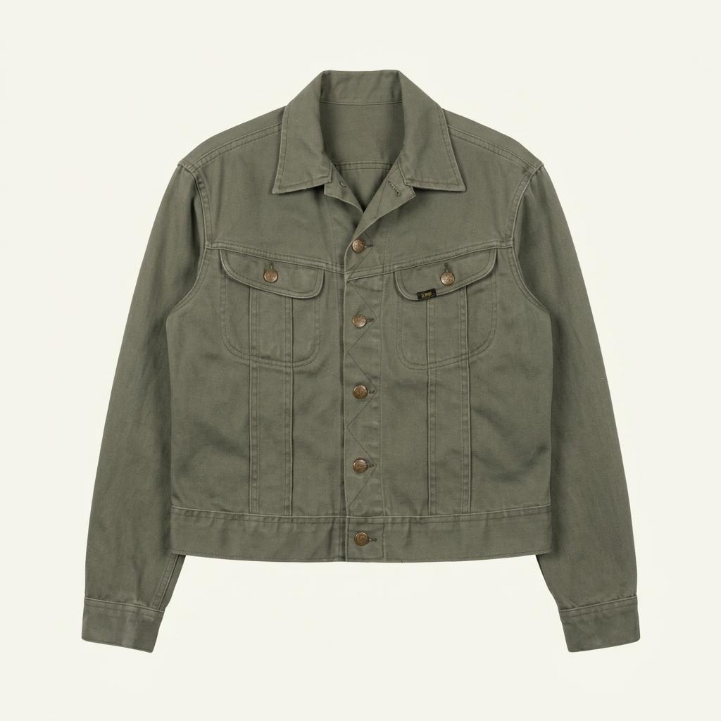1970s Lee Westerner 106-J Cotton Satin Trucker 1
