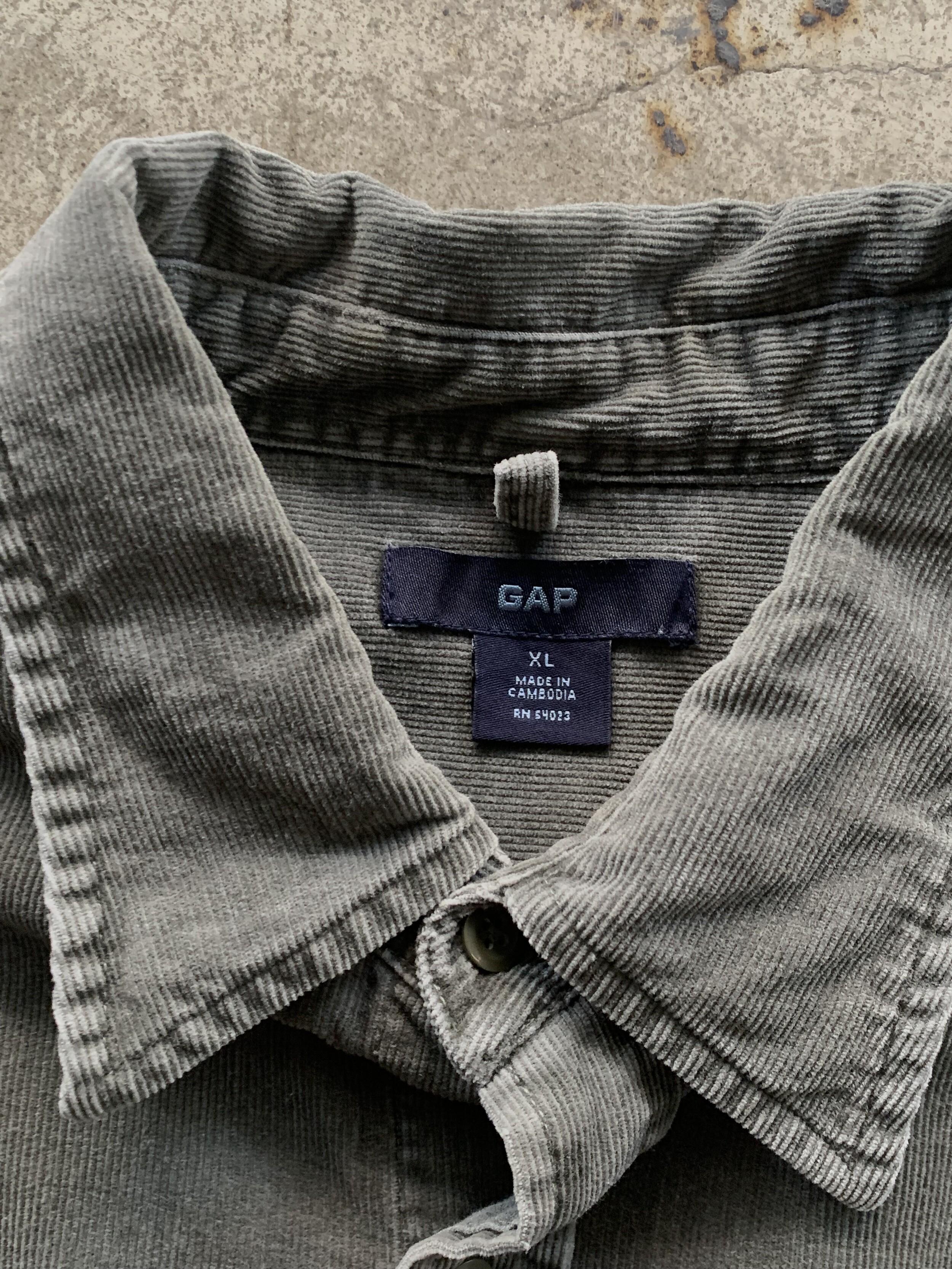 OLD GAP Corduroy Work Shit 6