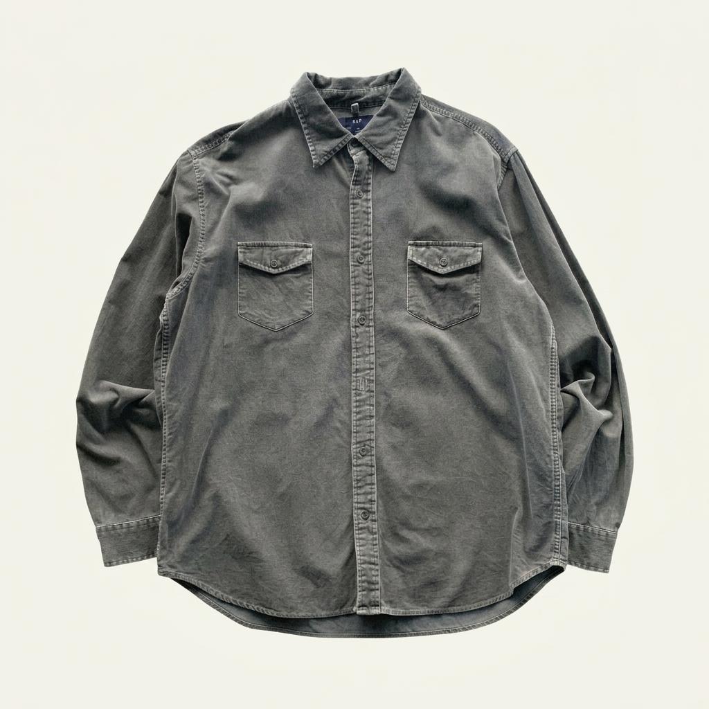 OLD GAP Corduroy Work Shit 1