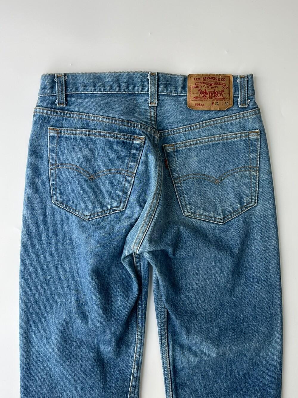 1990s Levi's 501 Denim Jeans 5