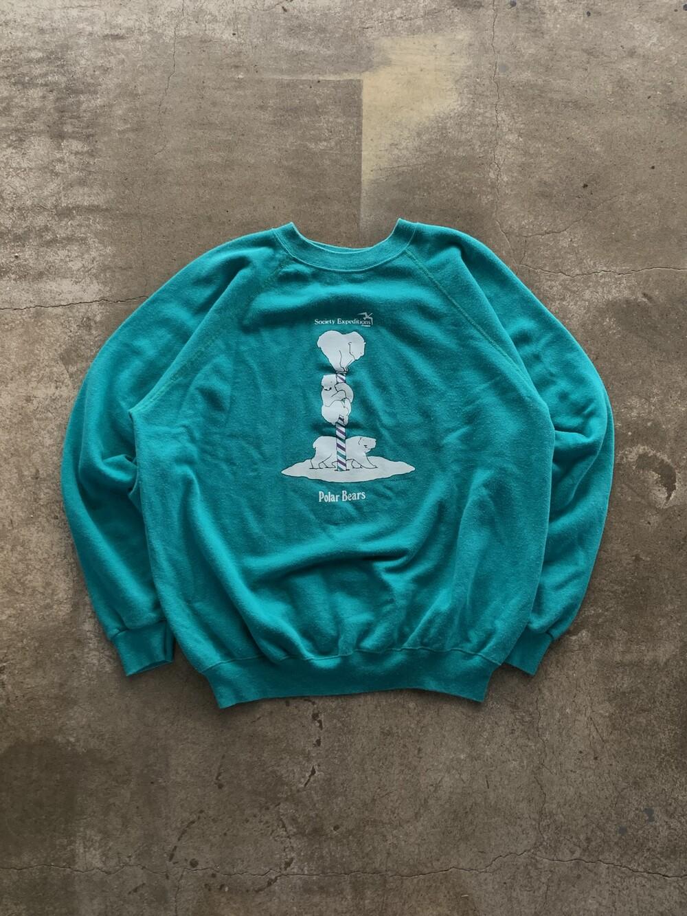 1990s Hanes Society Expedition Printed Sweatshirt 5
