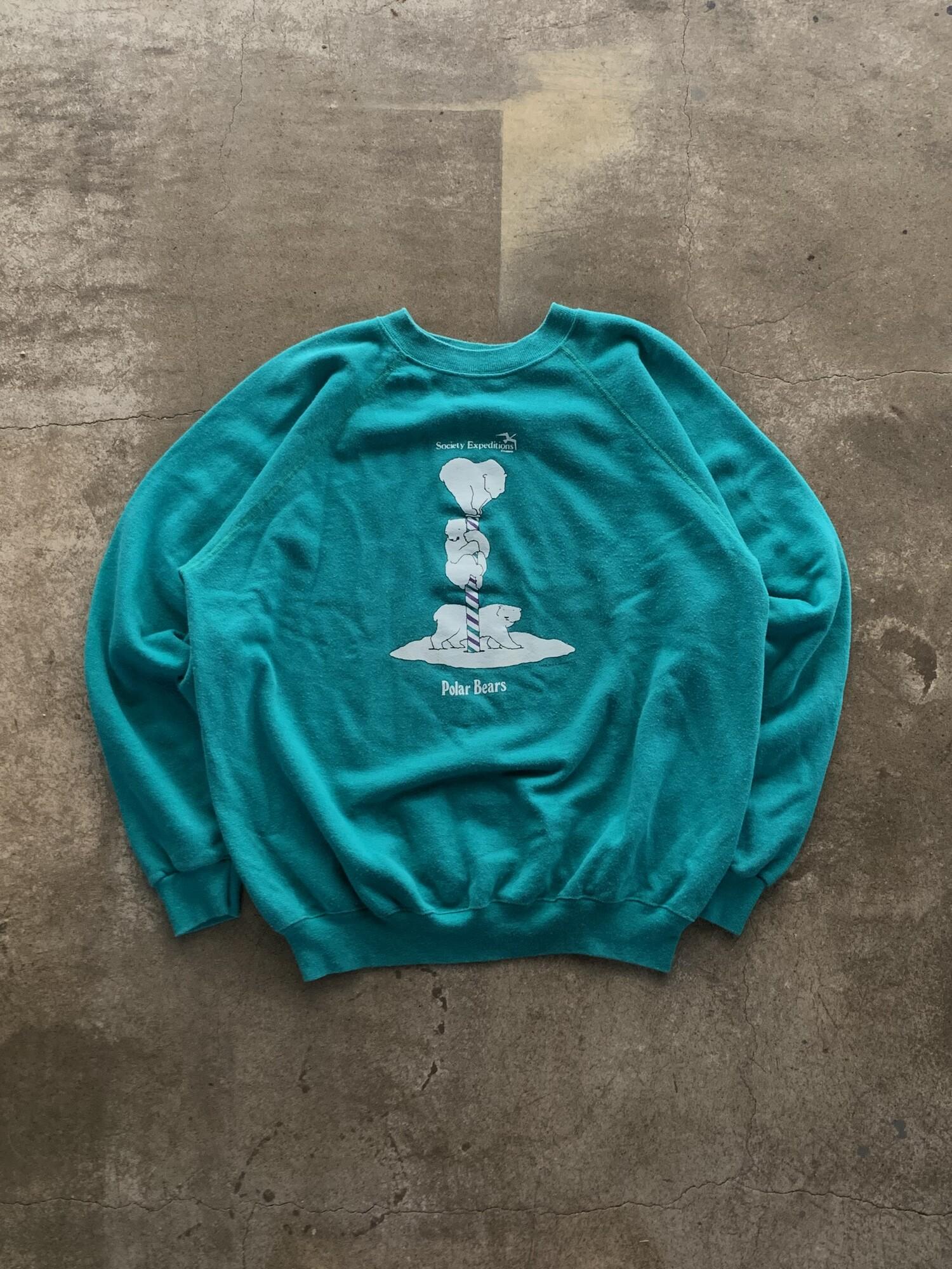 1990s Hanes Society Expedition Printed Sweatshirt 2